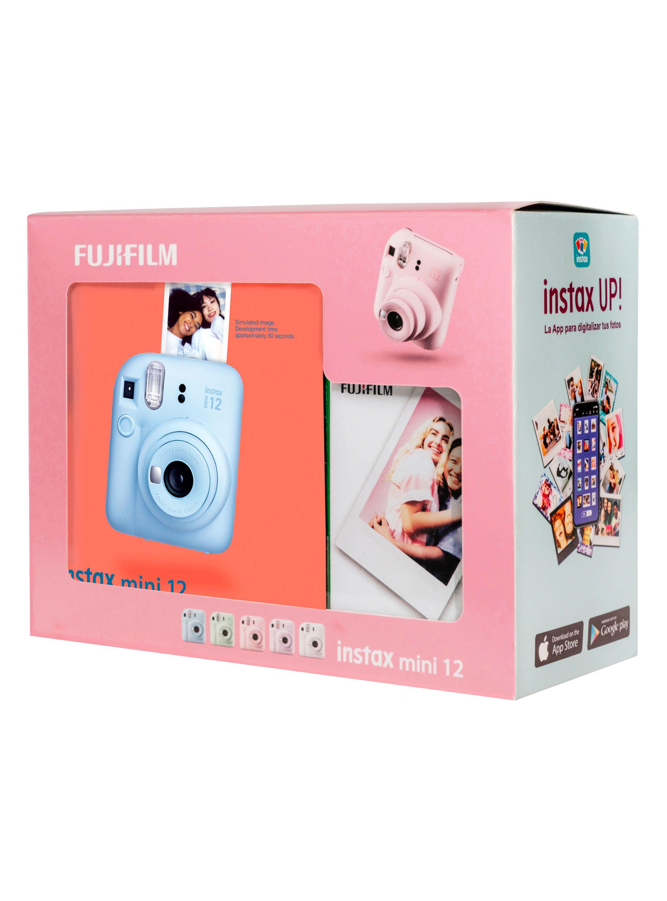 Cámara Instantánea Instax Mini 12 Azul + 10 Películas-2