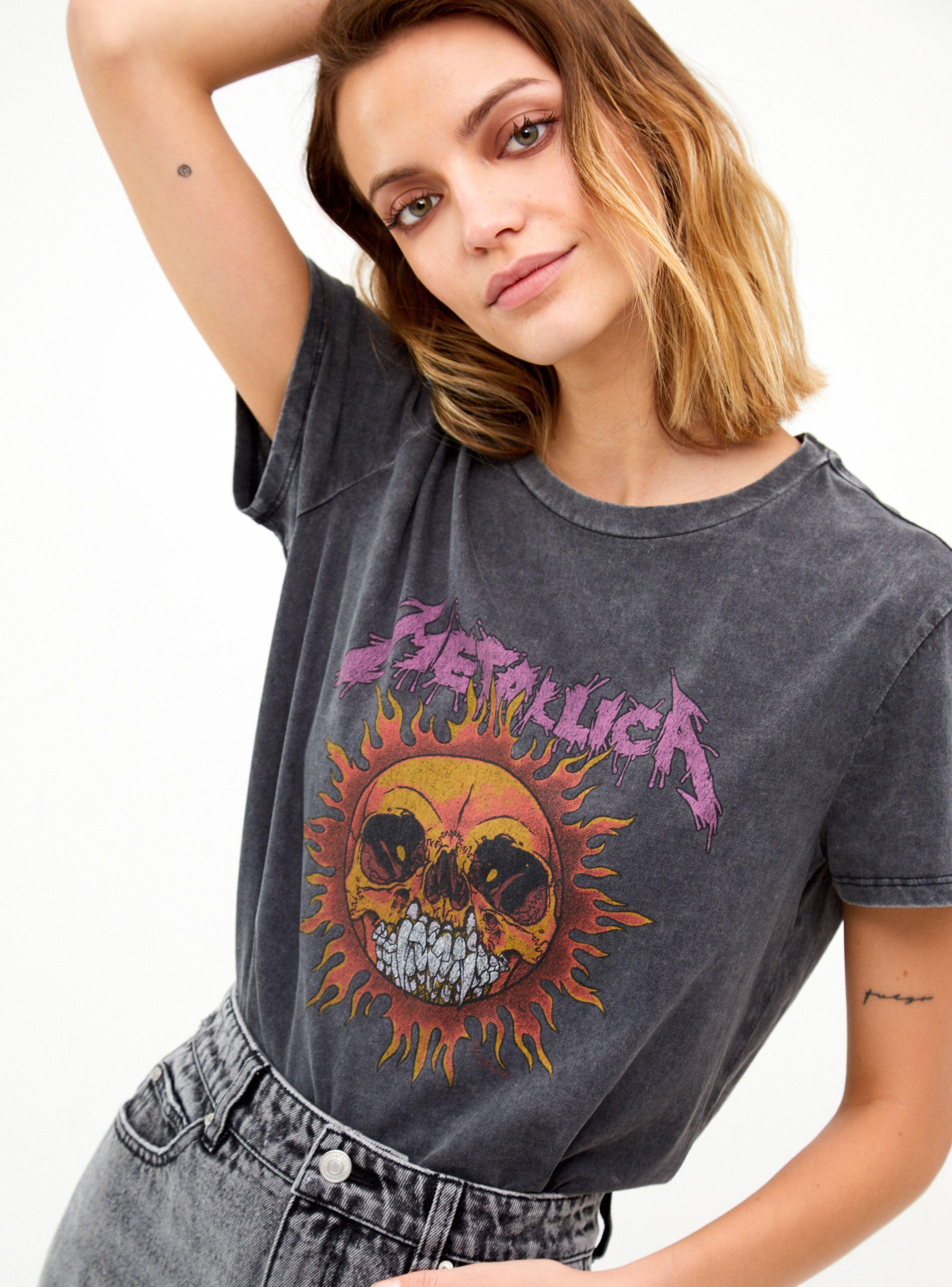 Polera Licencia Metallica Foster-2