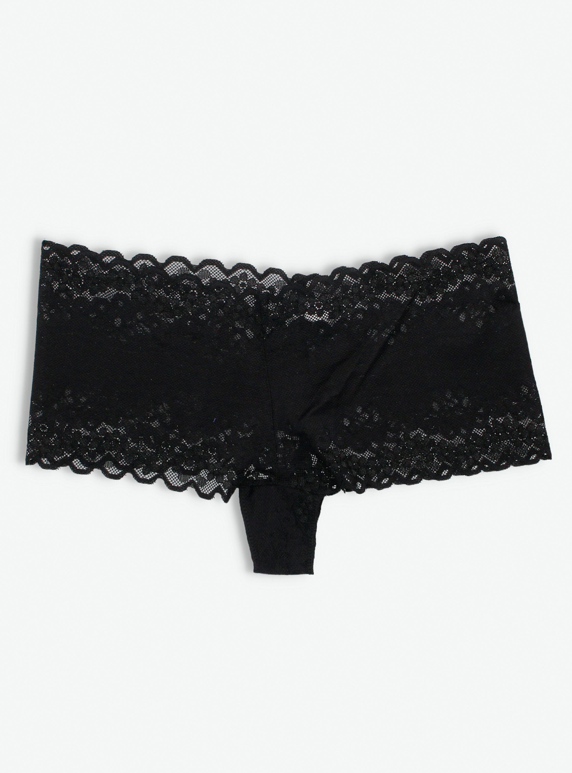 Pantaleta Encaje Tiro Medio-3
