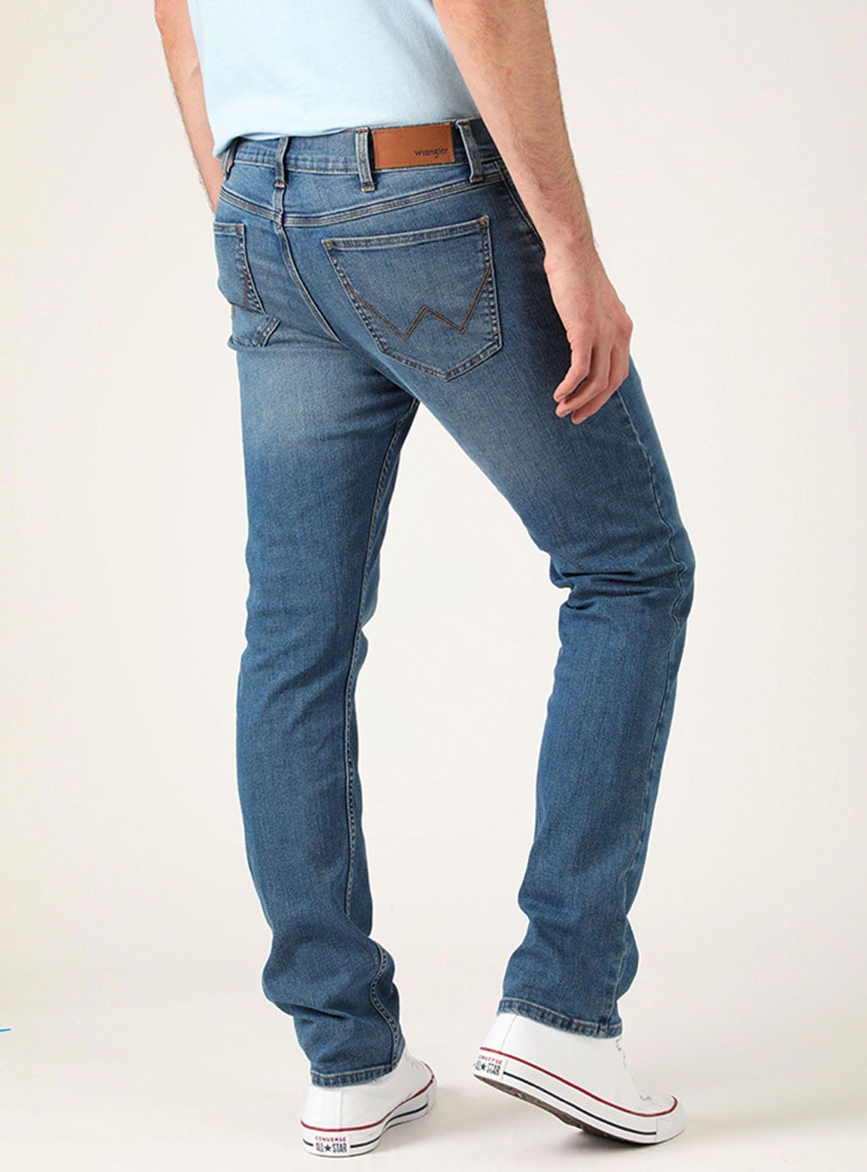 Jeans Skinny Fit Deyton Azul Oscuro Wrangler-3