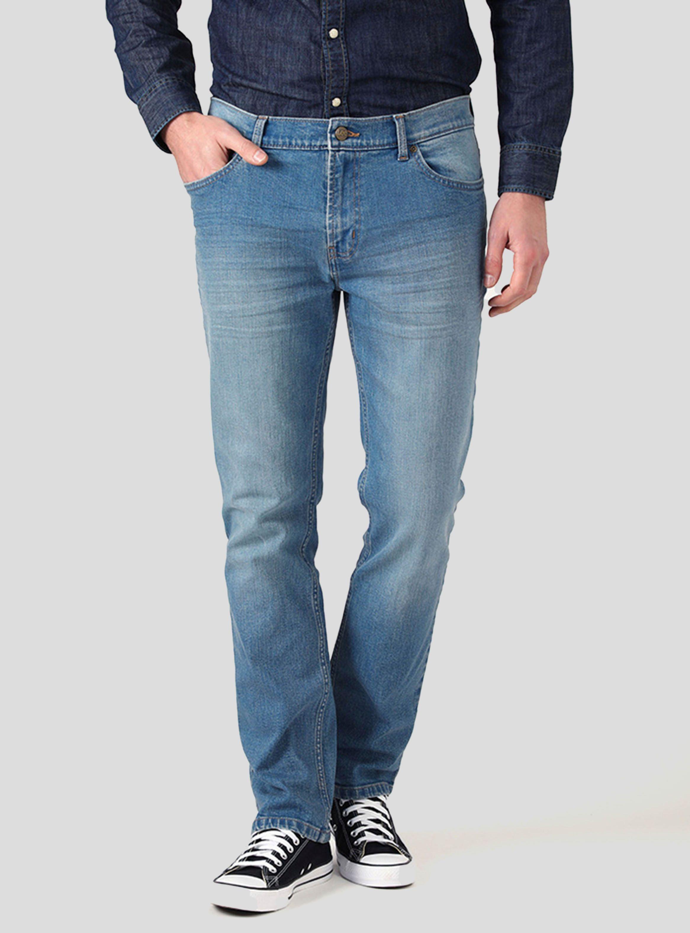 Jeans Lee Azul Brooklyn Regular Fit-0