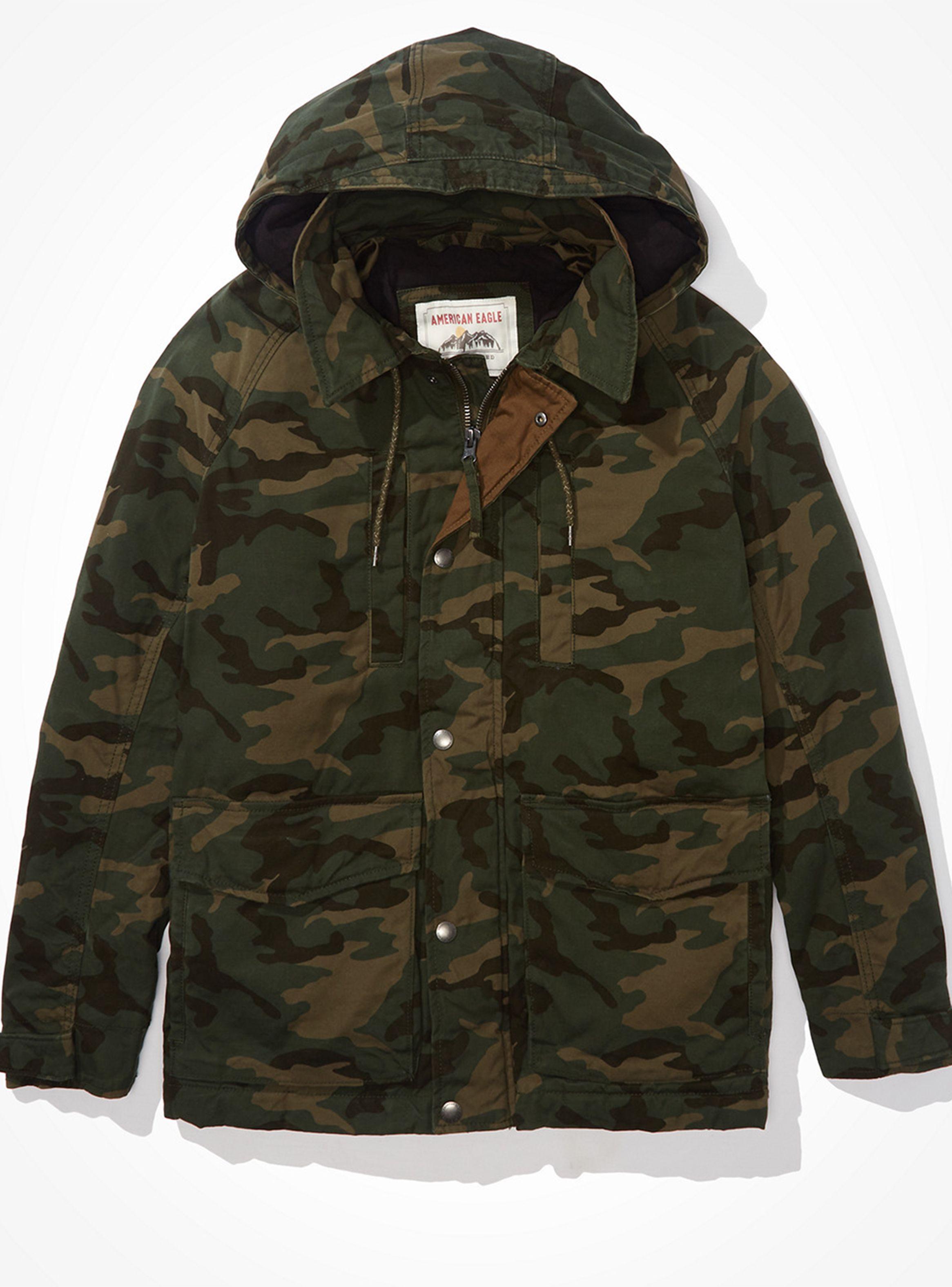 Chaqueta Camo Workwear Manga Larga-0