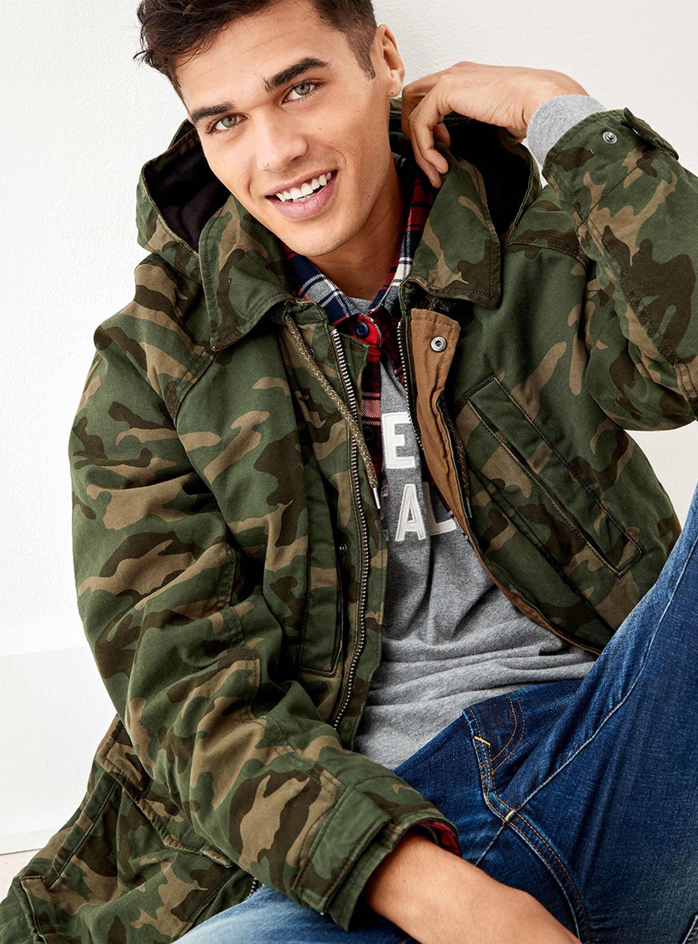 Chaqueta Camo Workwear Manga Larga-2