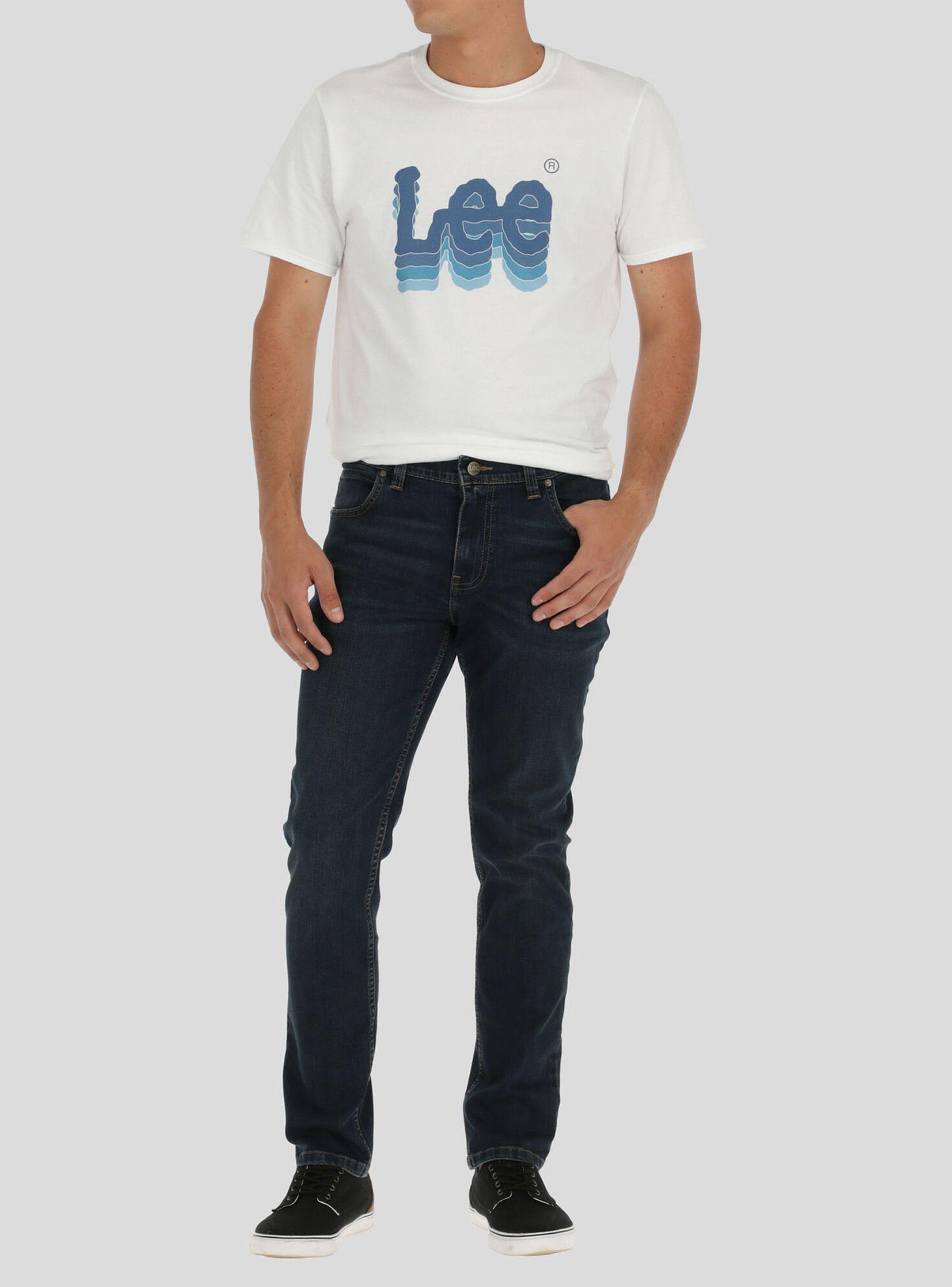 Jeans Slim Fit Macky Azul Oscuro Lee-3