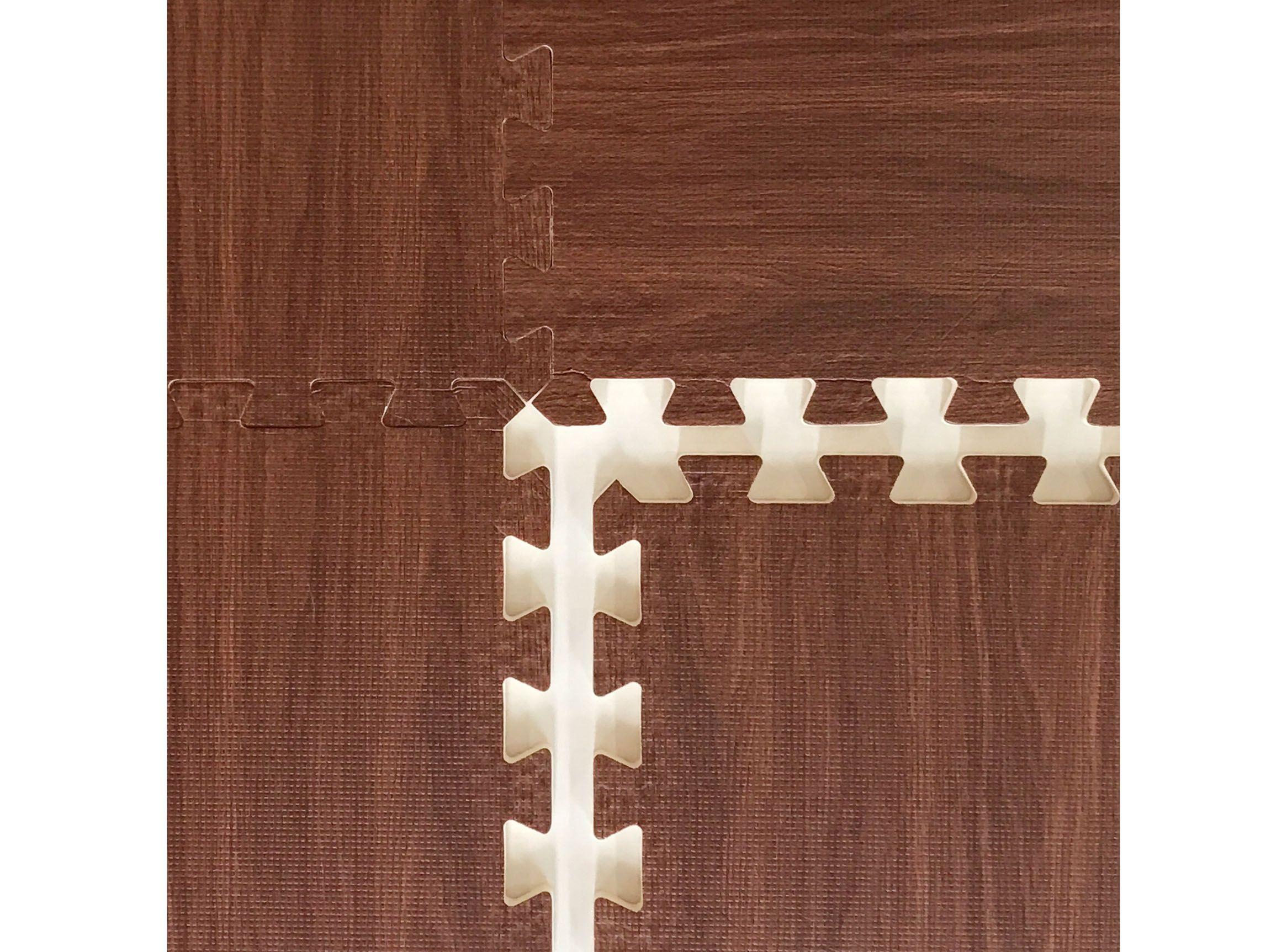 Set de Goma Eva tipo Madera 30x30 cm 9 unidades-2