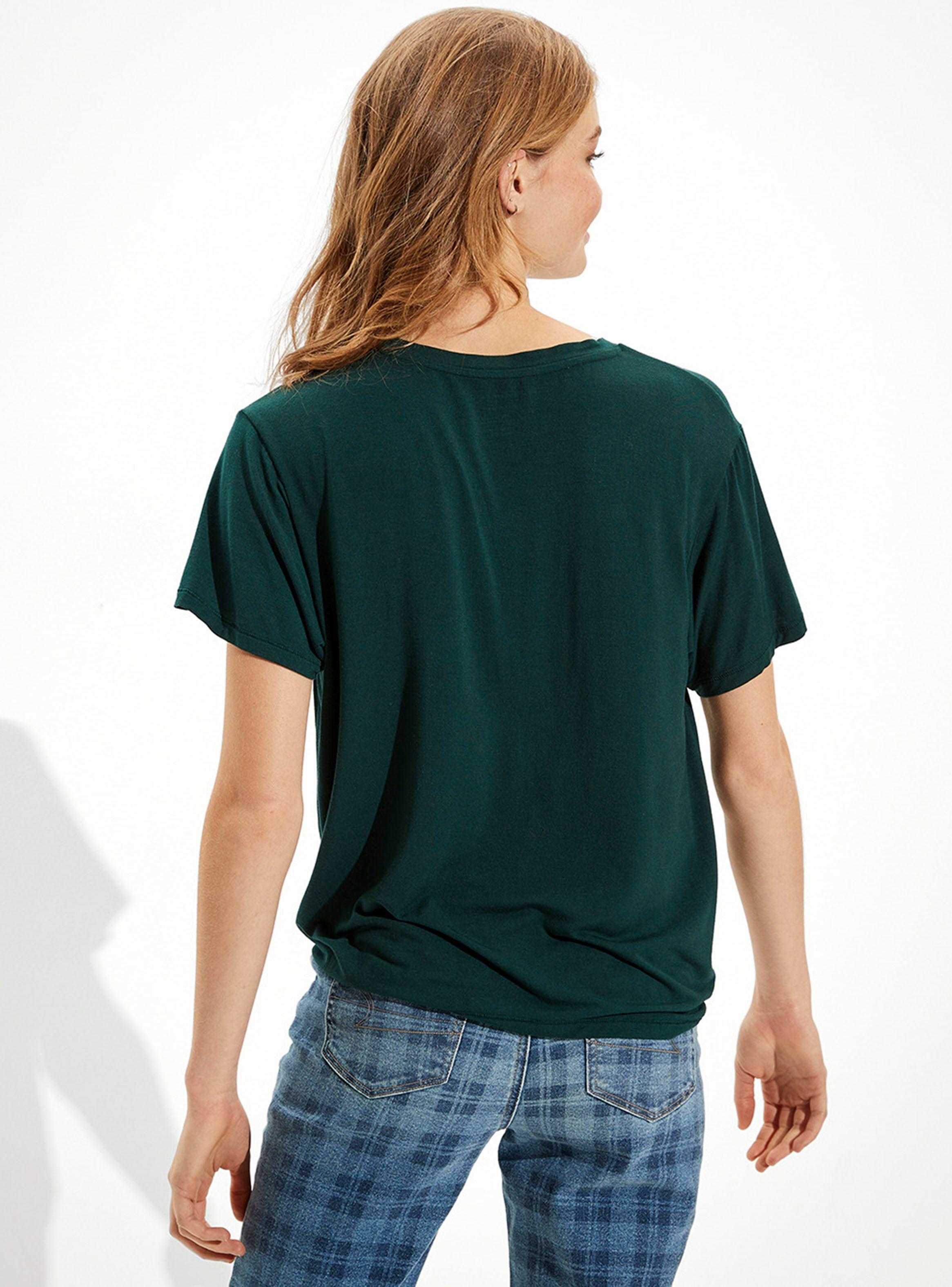 Polera Modelo Oversized Soft & Sexy V-Neck-1
