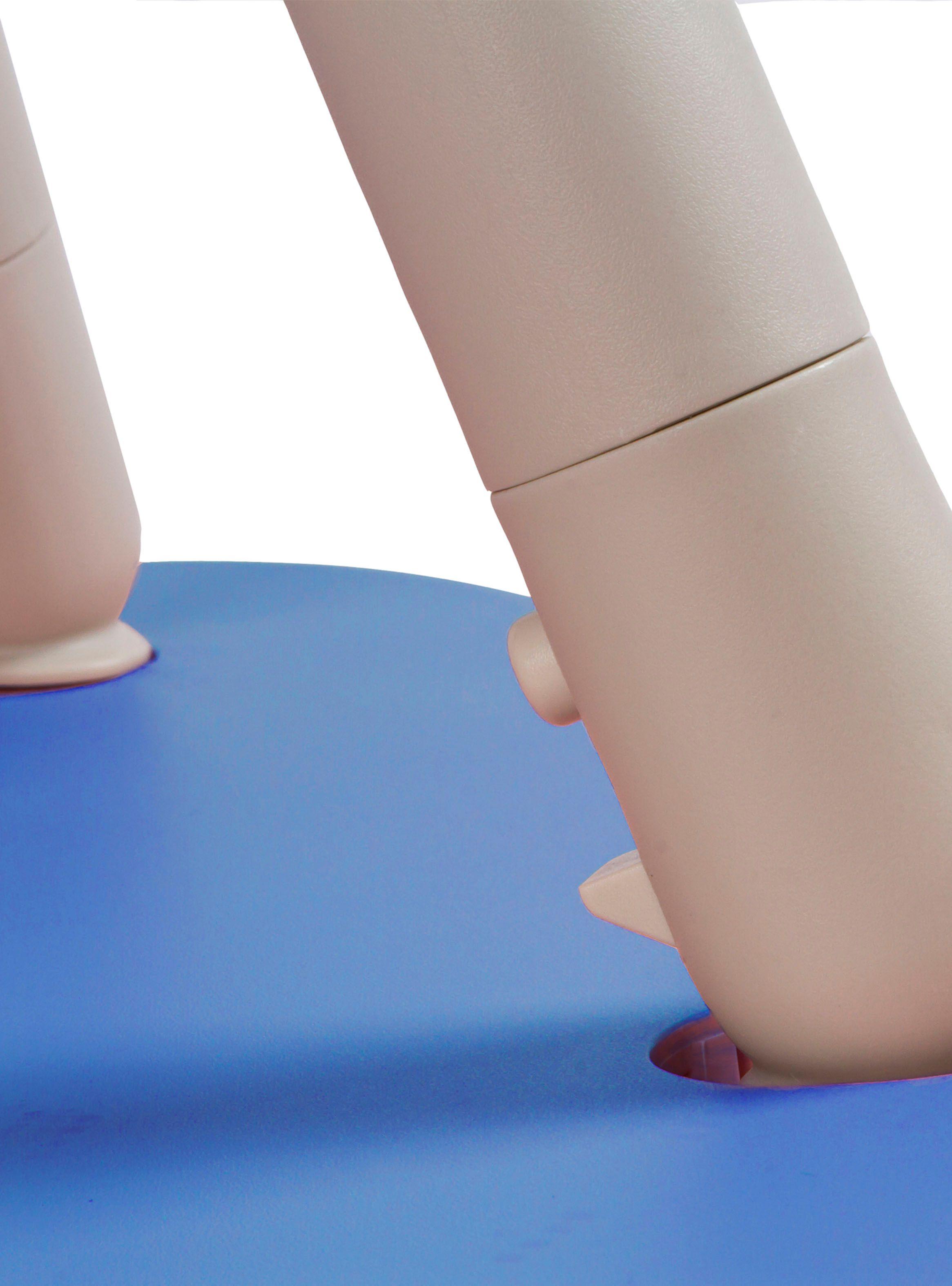 Silla de Comer Escritorio BabyDesk Azul Bebesit-5