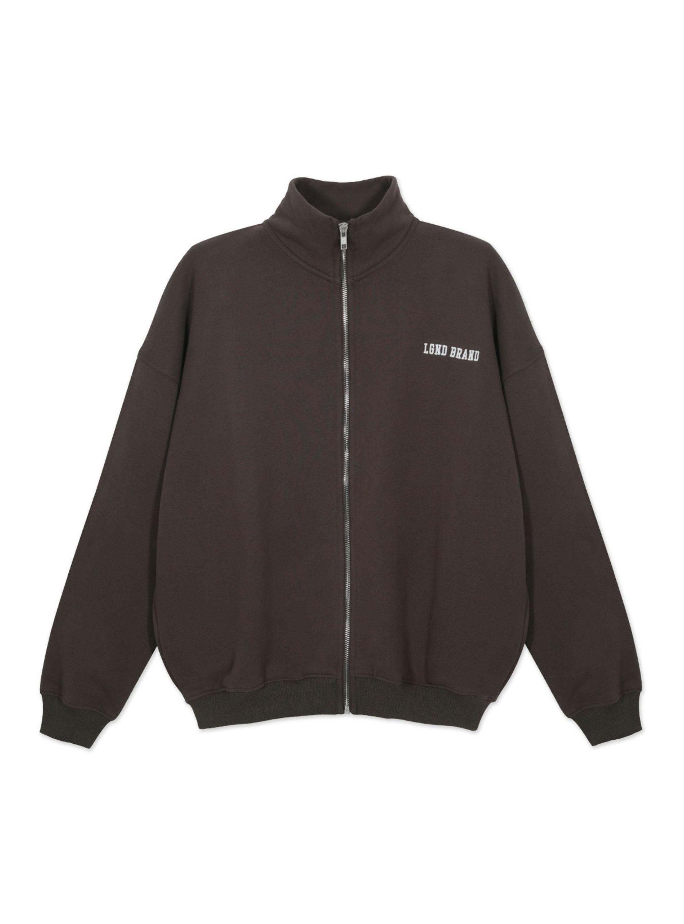 Polerón Coffee Espresso Mock Neck Brand-2