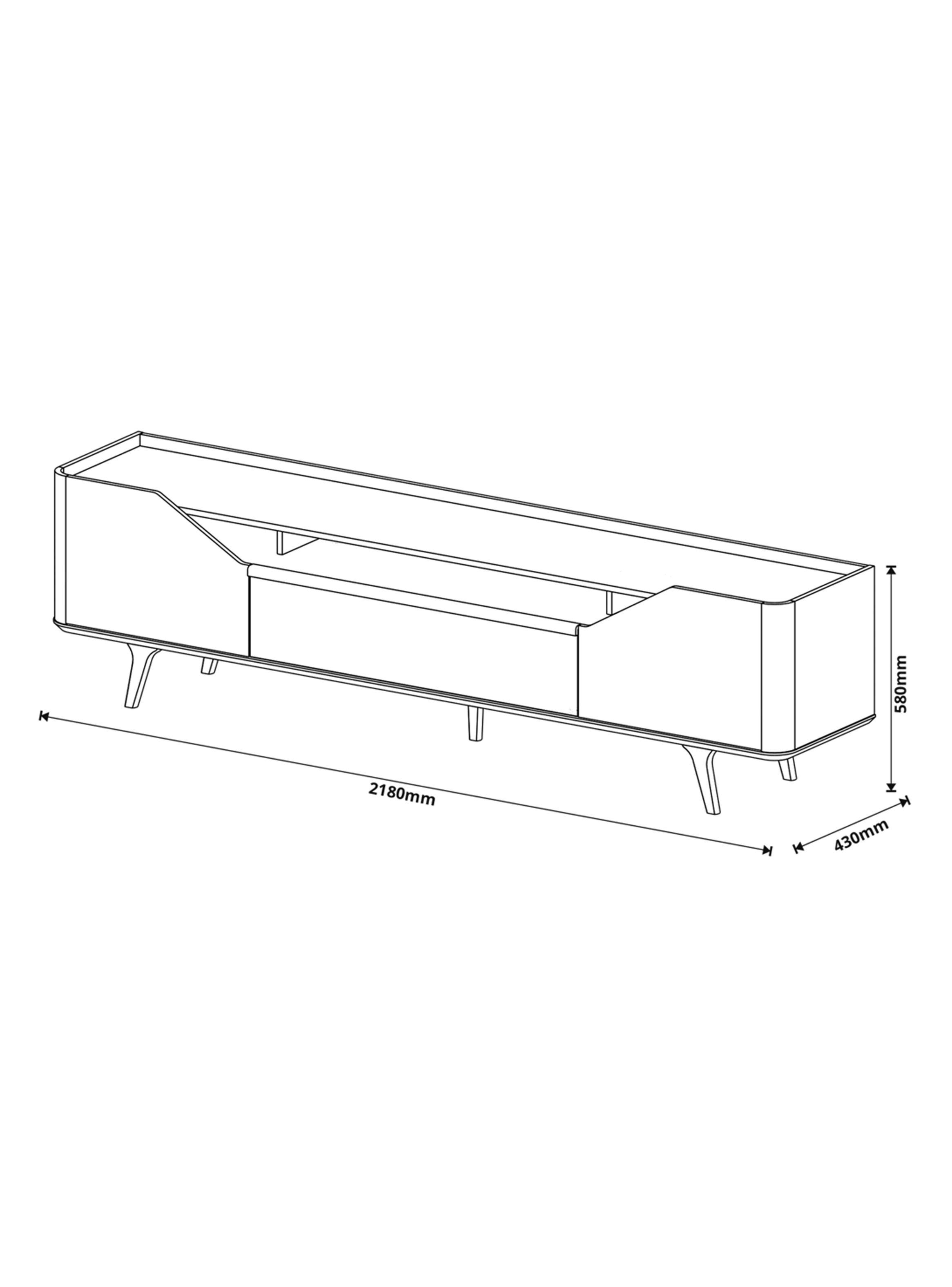 Rack TV 60" Arc 2P2.2-1