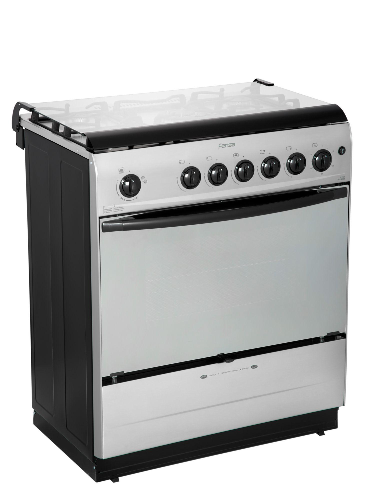 Cocina a Gas Fensa F5500 5 Quemadores-2
