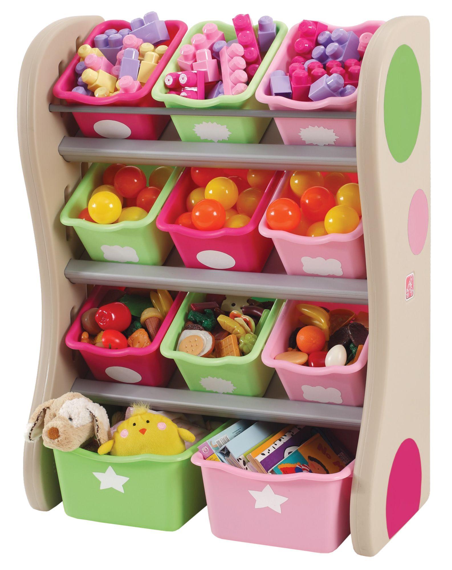 Organizador de Juguetes Rosado Step2-0