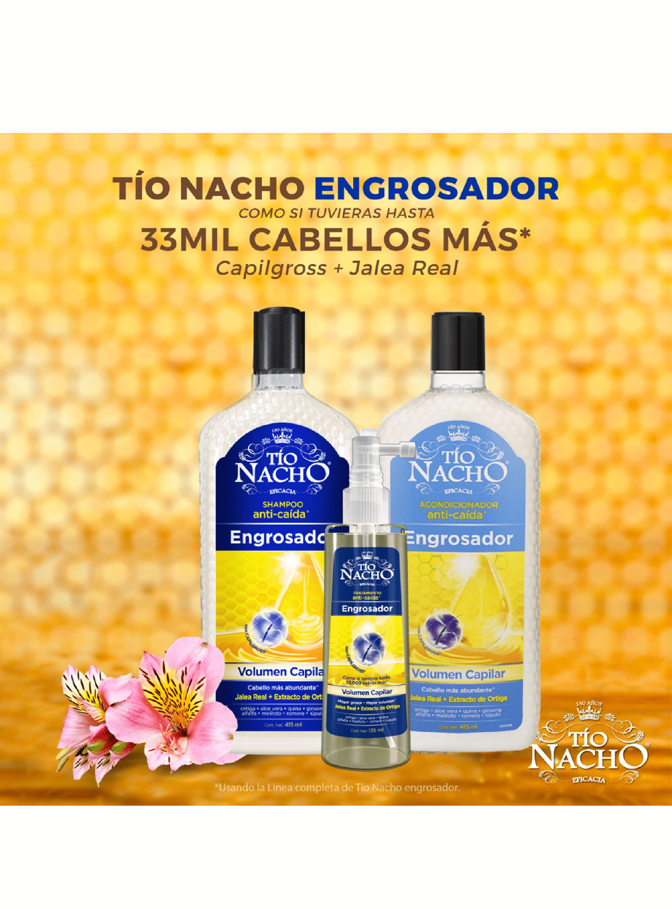 Pack Tío Nacho Engrosador Shampoo + Acondicionador 415 ml-5