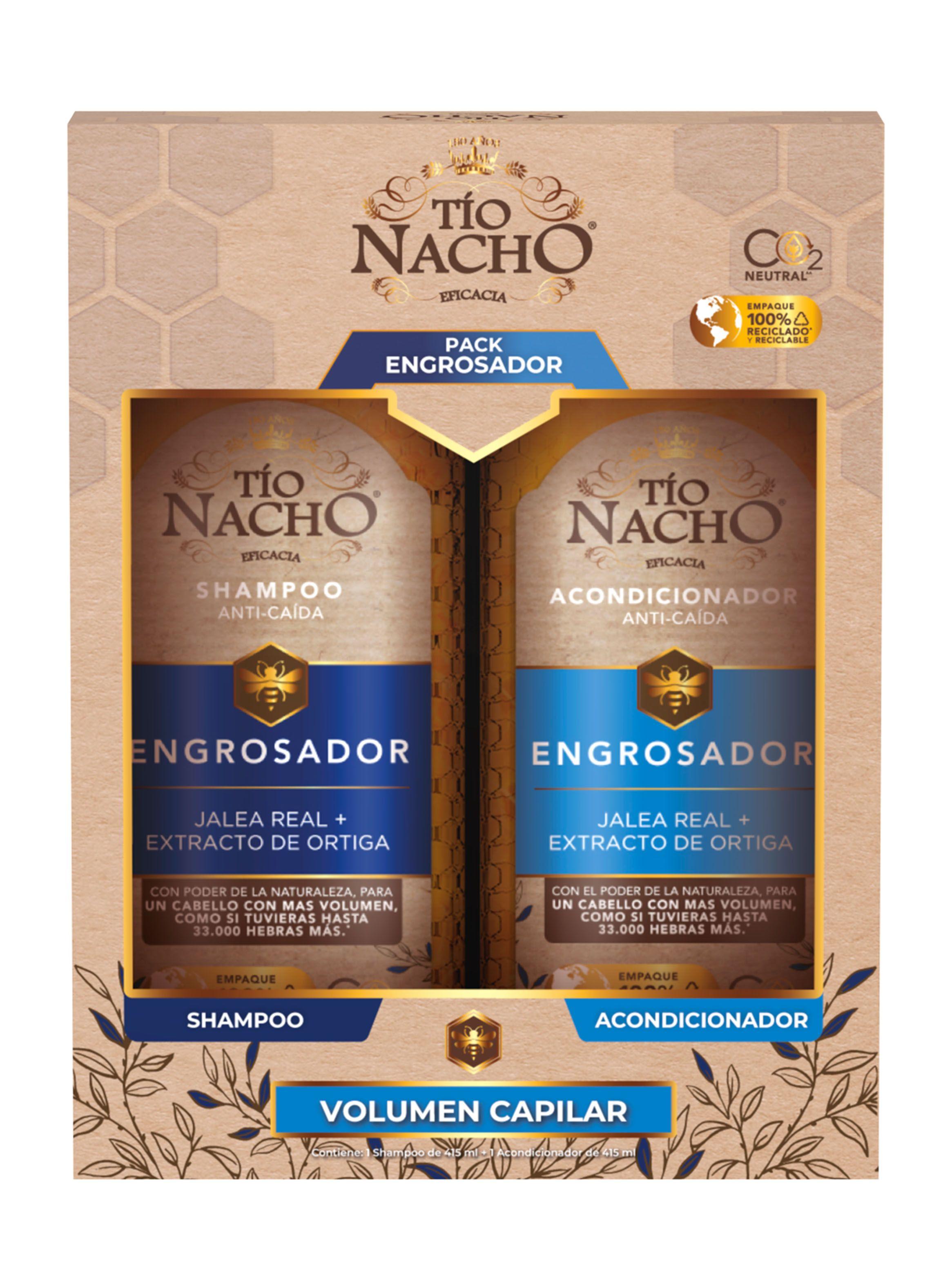 Pack Tío Nacho Engrosador Shampoo + Acondicionador 415 ml-0