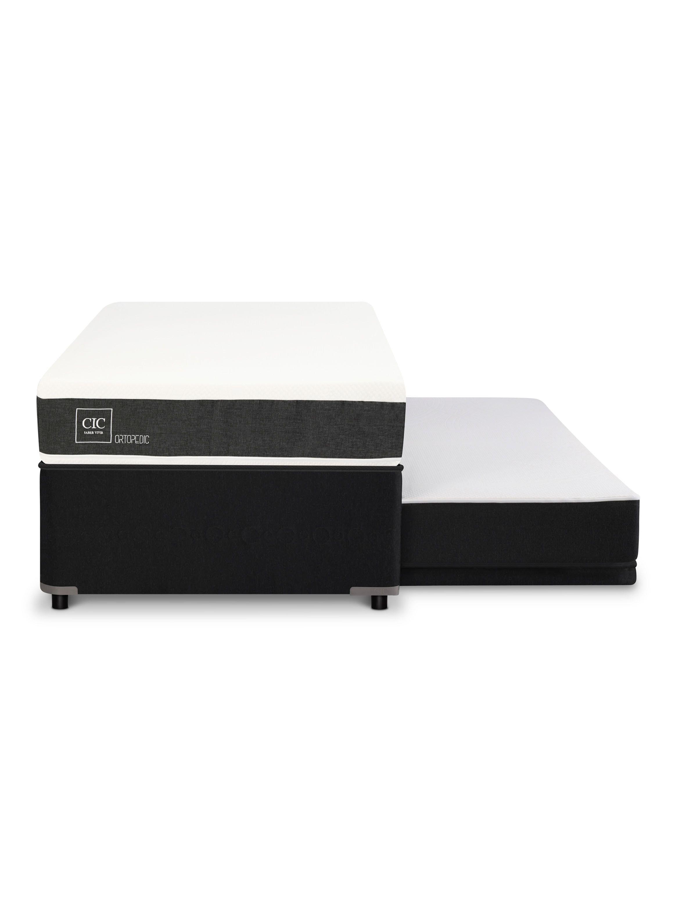 Diván Cama New Ortopedic Black 1.5 Plazas-2