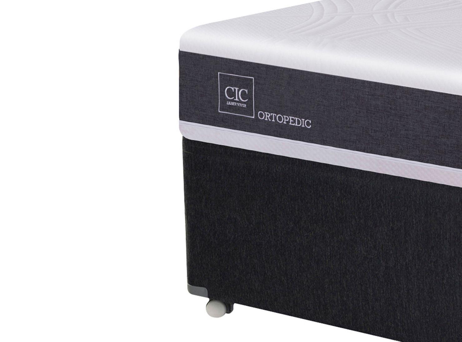 Diván Cama New Ortopedic Black + Set Muebles Villarica-3