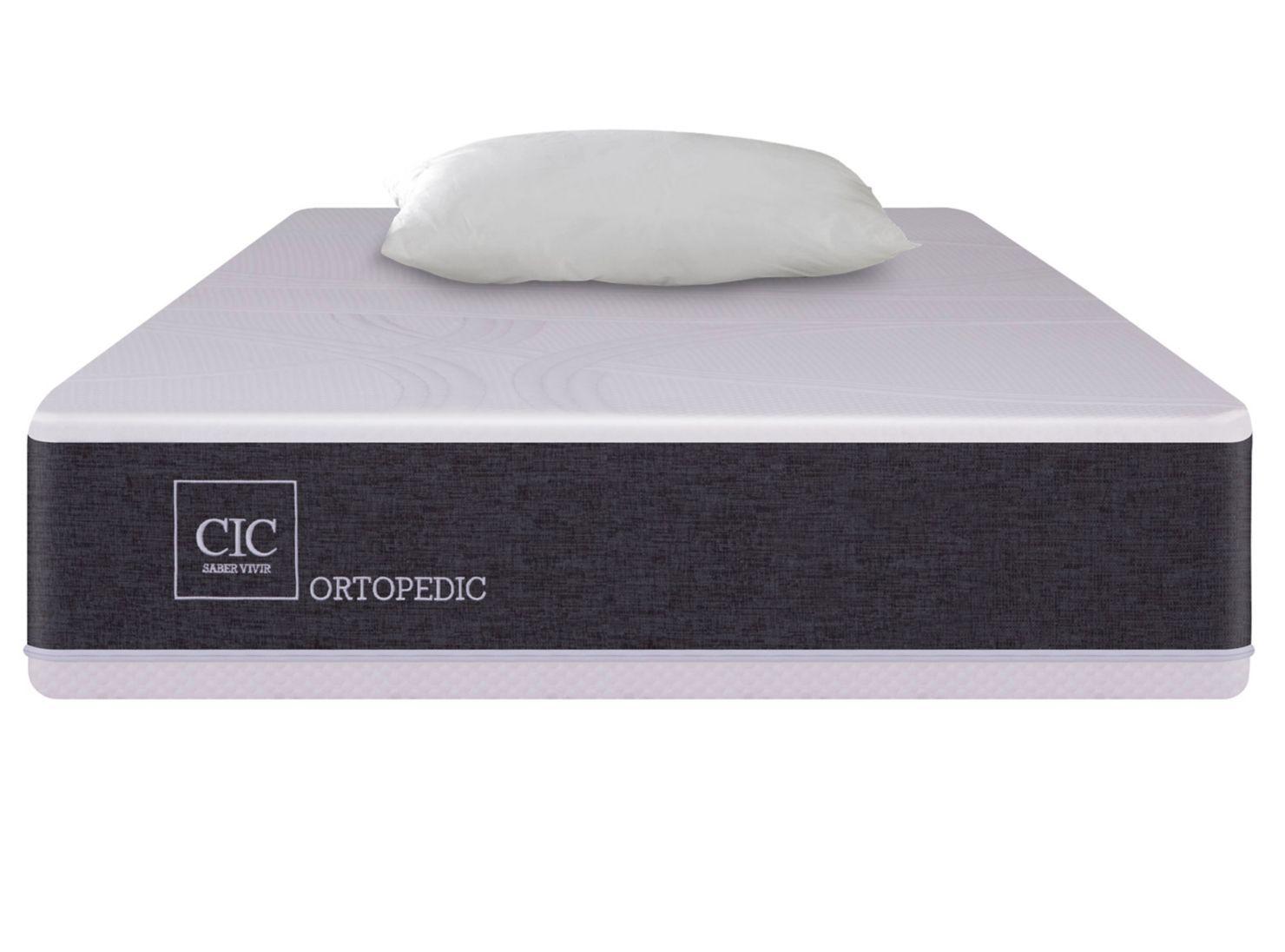 Colchón New Ortopedic 1 Plaza + Almohada-1