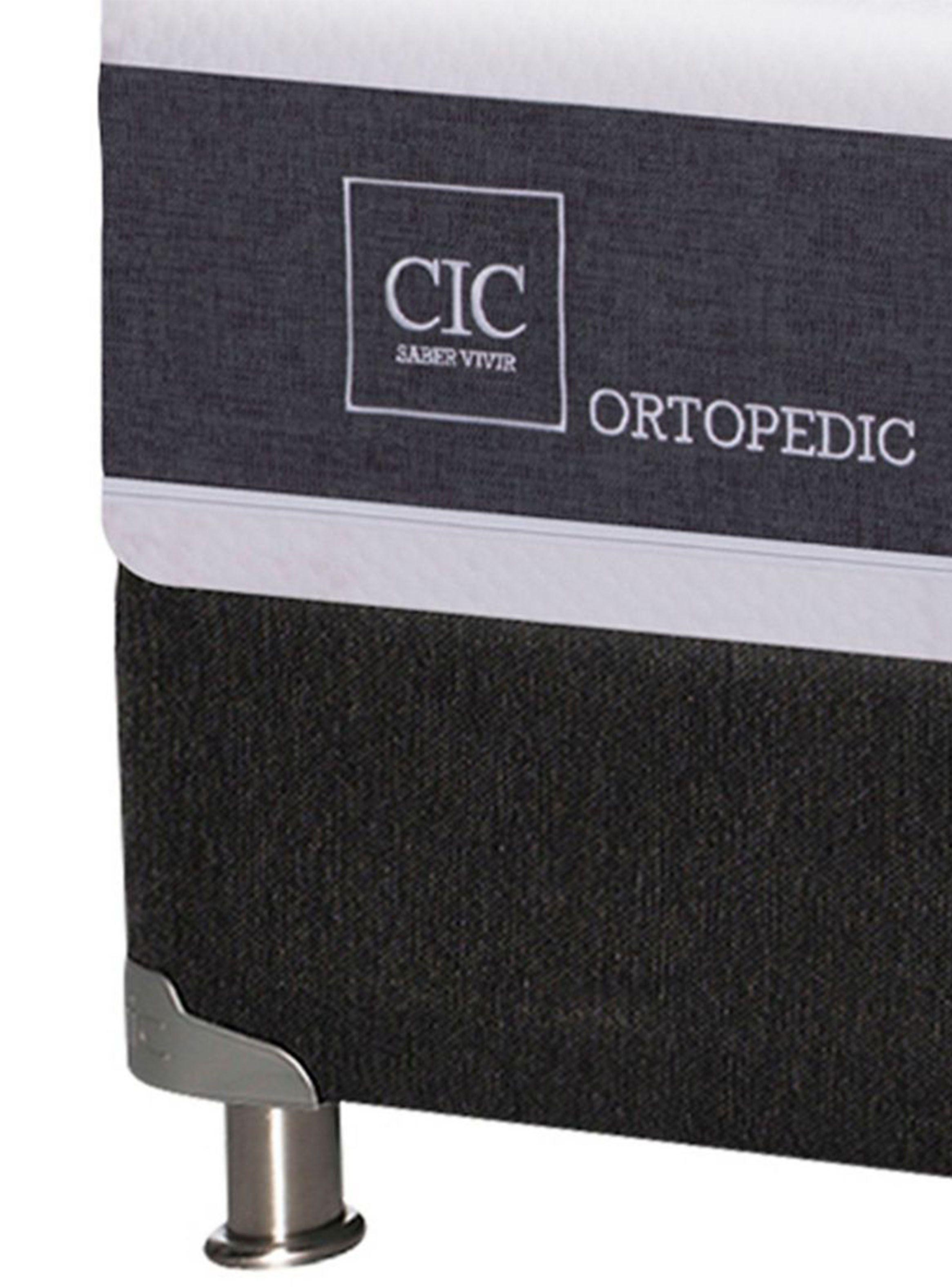 Box Spring Ortopedic B5 Zonas 2 Plazas Base Dividida + Set Muebles Ares-2