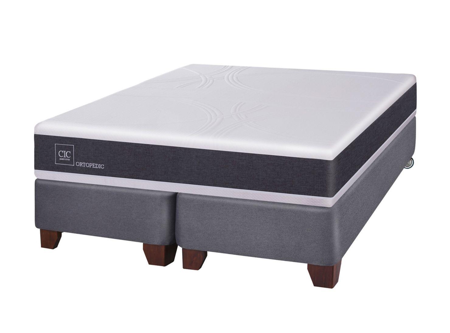 Box Spring New Ortopedic 2 Plazas Base Dividida FN-0