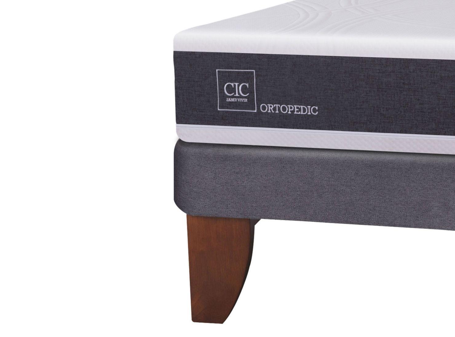 Cama Europea New Ortopedic 1 Plaza + Almohada-2
