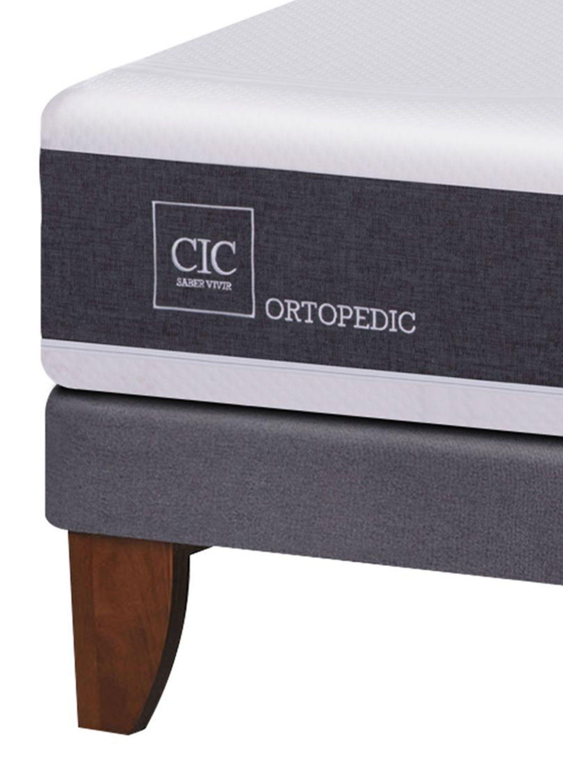 Cama Europea New Ortopedic 2 Plazas BD + Almohadas-3