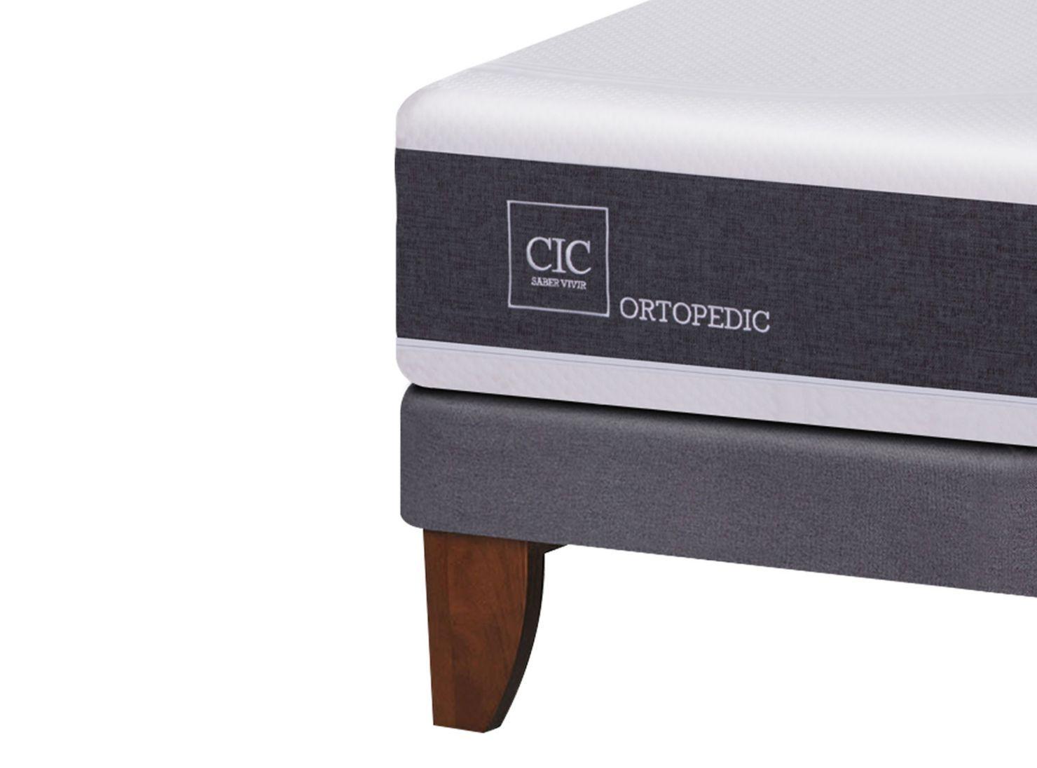 Cama Europea New Ortopedic King + Almohadas-2