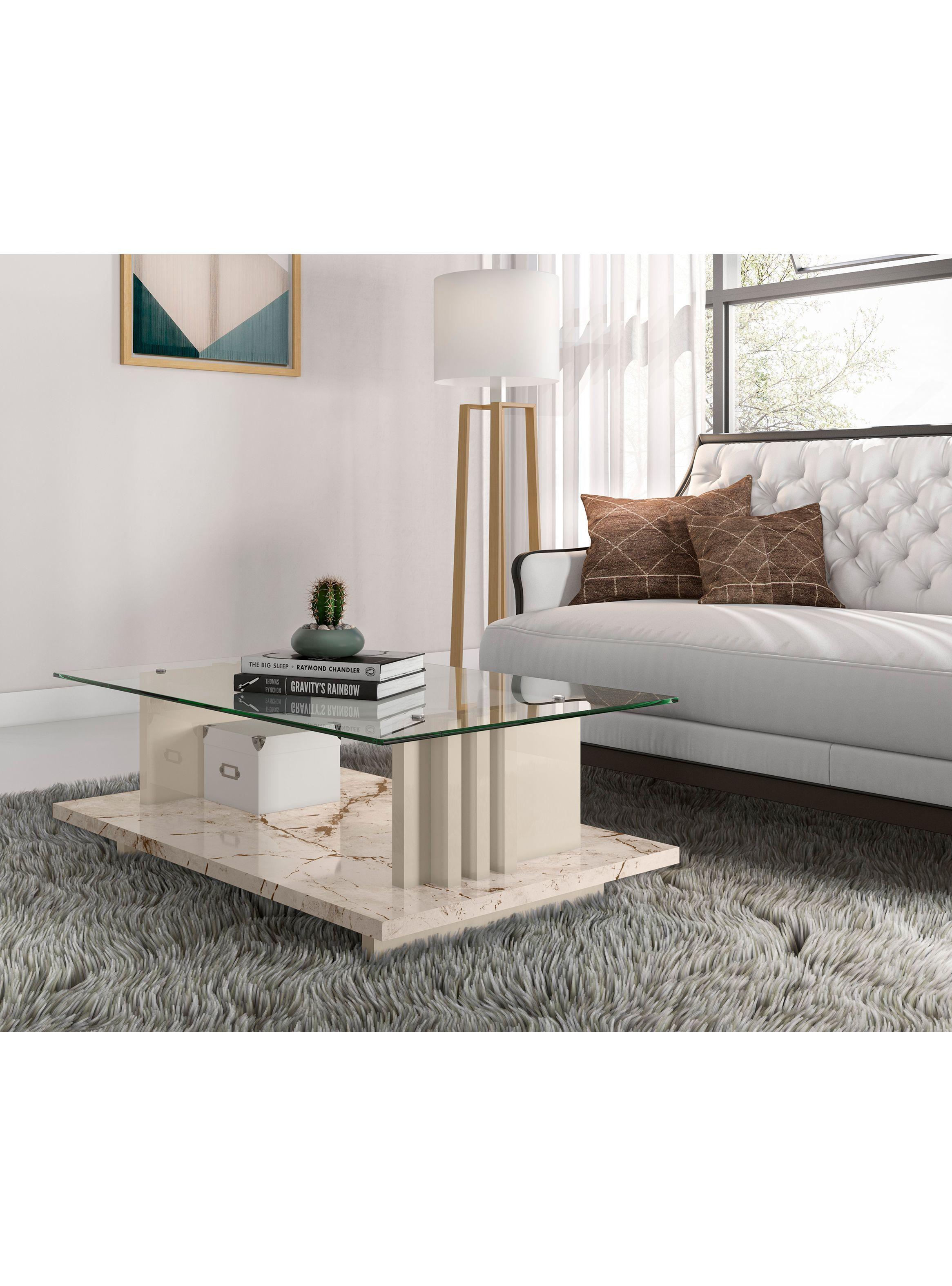 Mesa Centro Calacata Frizz-3