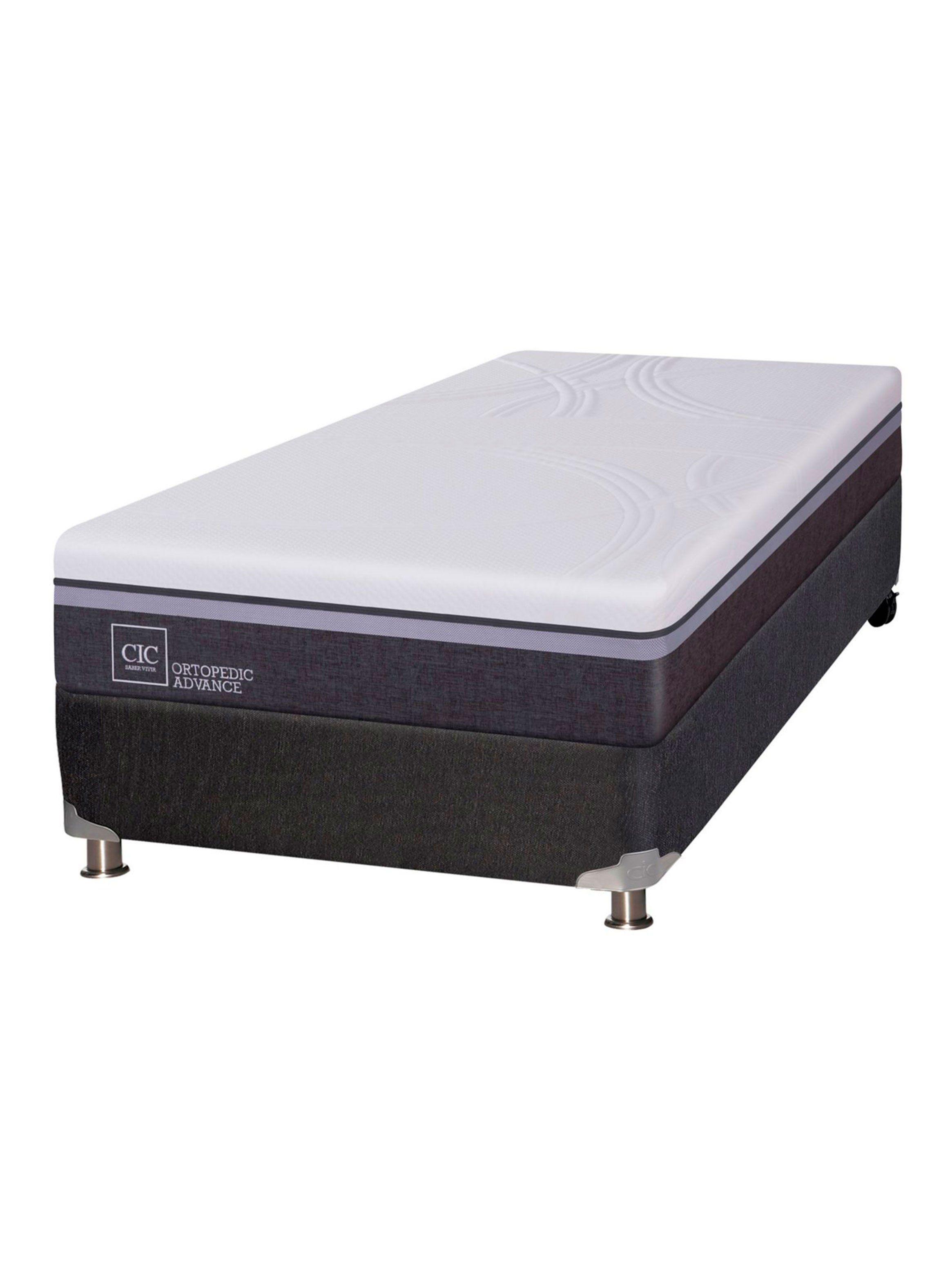 Box Spring Ortopedic Advance 1.5 Plazas Long-0