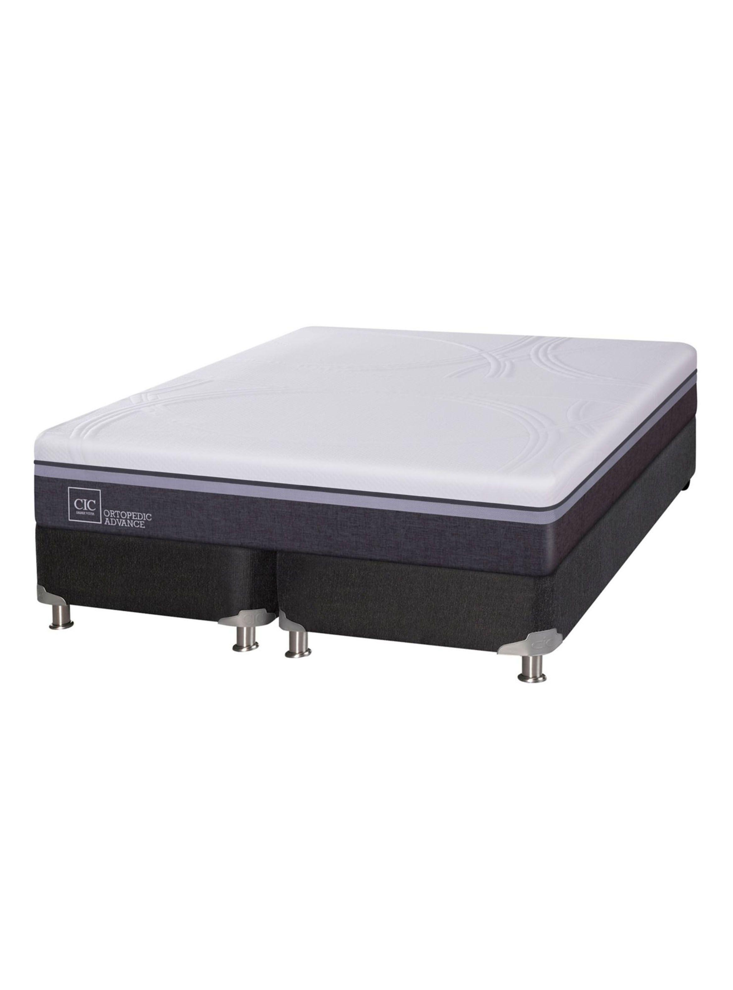 Box Spring Ortopedic Advance 2 Plazas Base Dividida-0