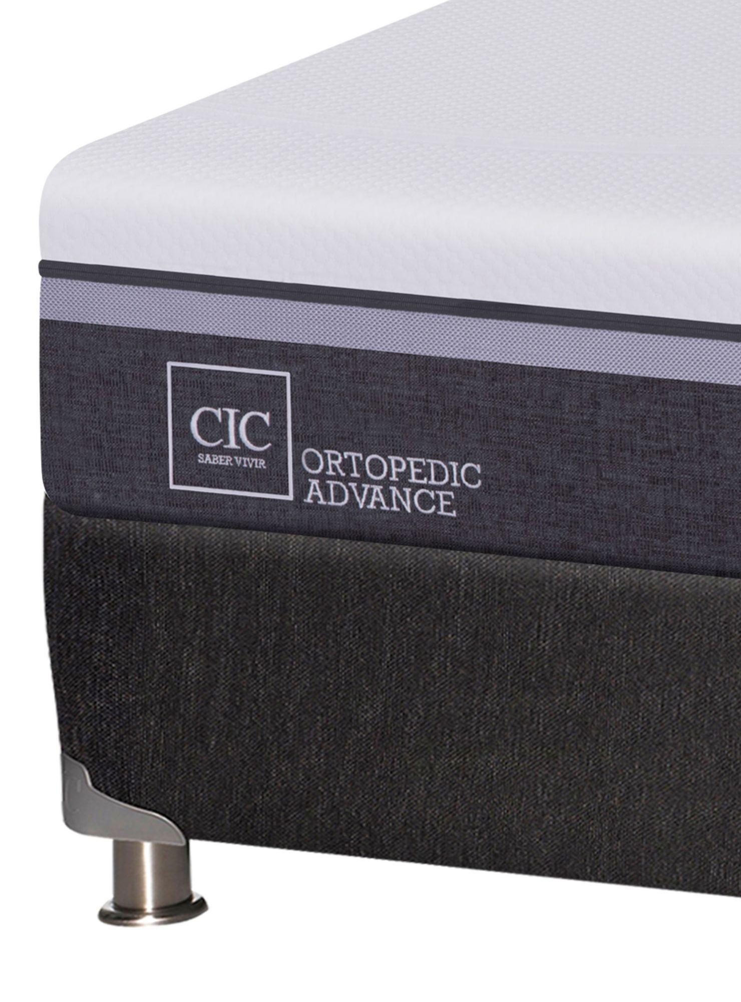 Box Spring Ortopedic Advance 1.5 Plazas + Set Muebles Enio-2