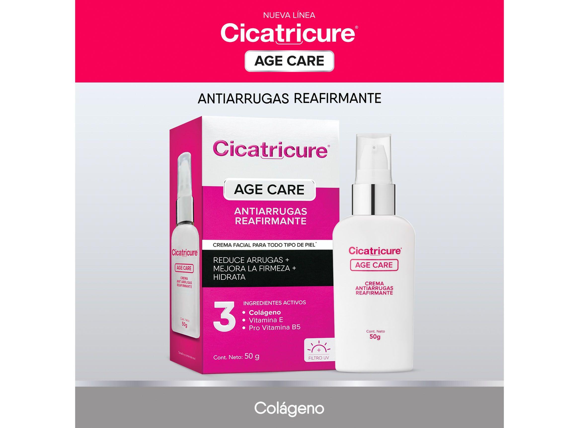 Crema Cicatricure Antiarrugas Reafirmante Age Care 50 g-1