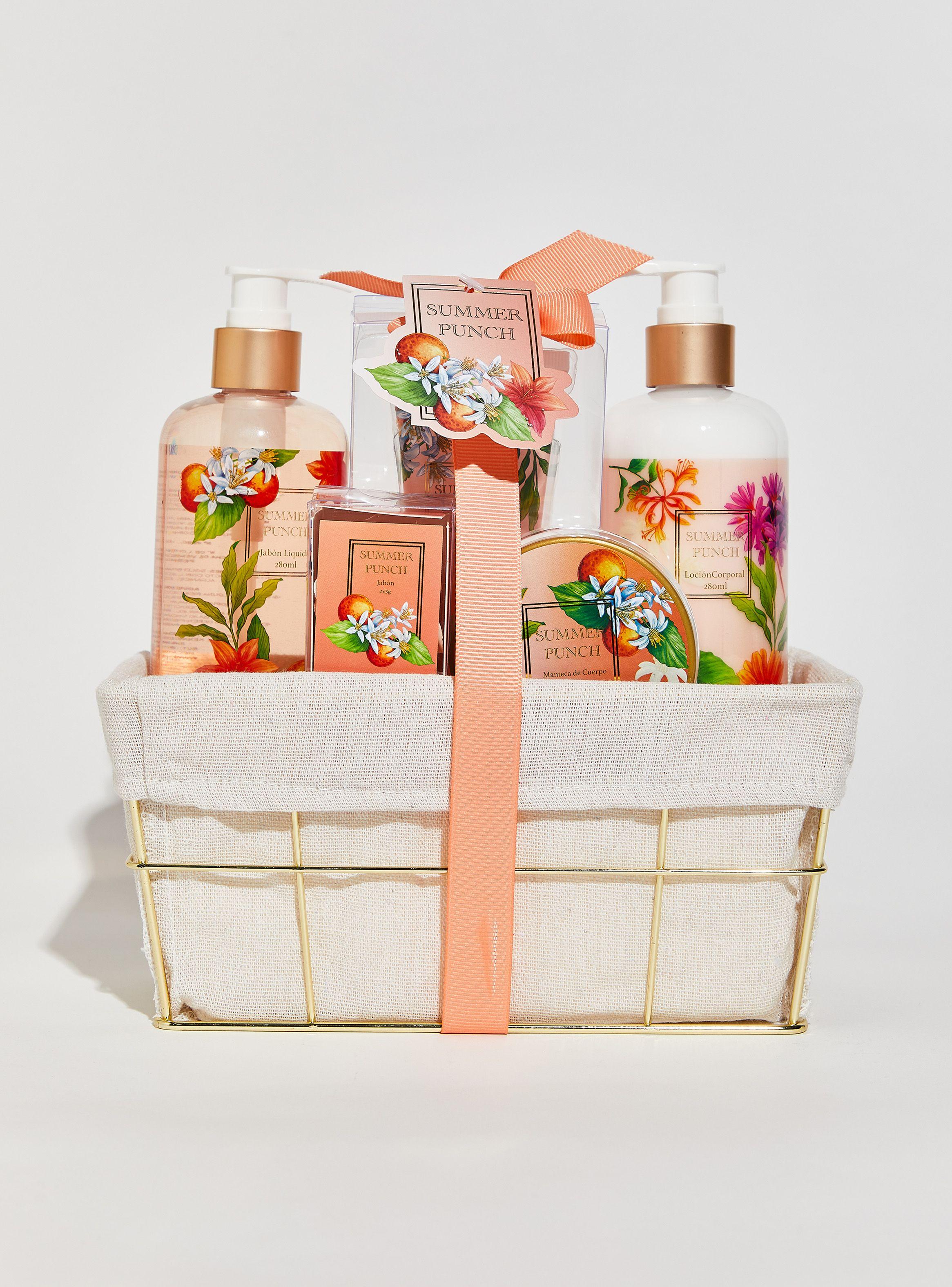 Set de Belleza Canasto Floral 7 Piezas-2