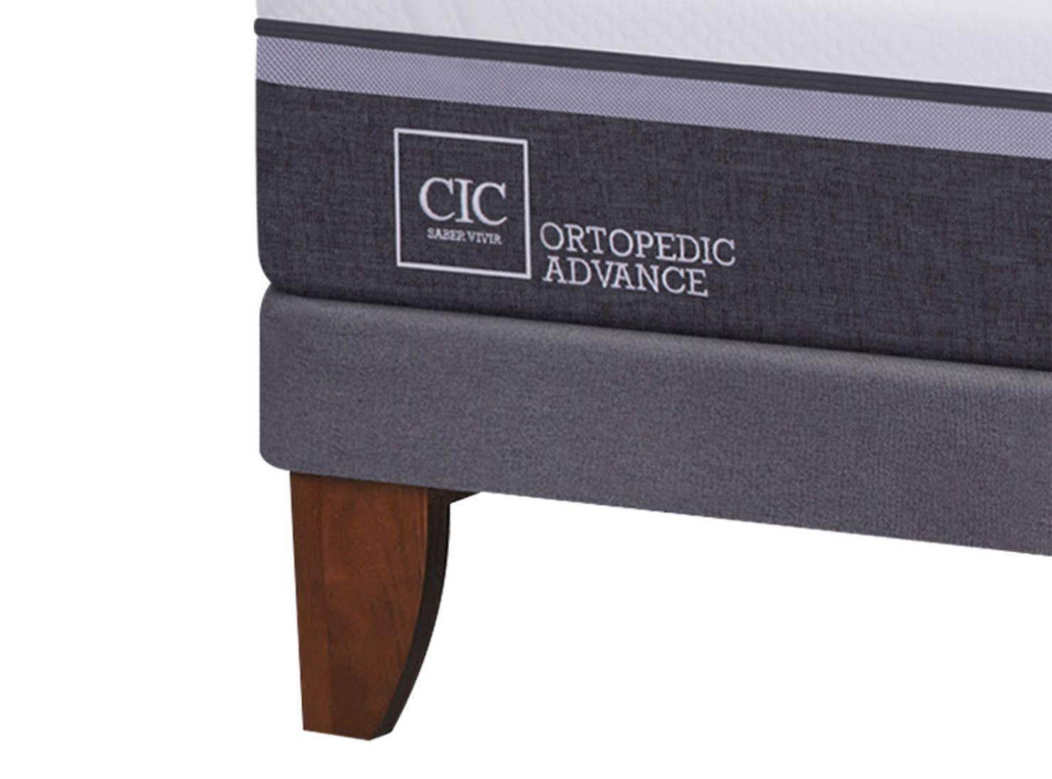 Cama Europea Ortopedic Advance King + 2 Almohadas-2