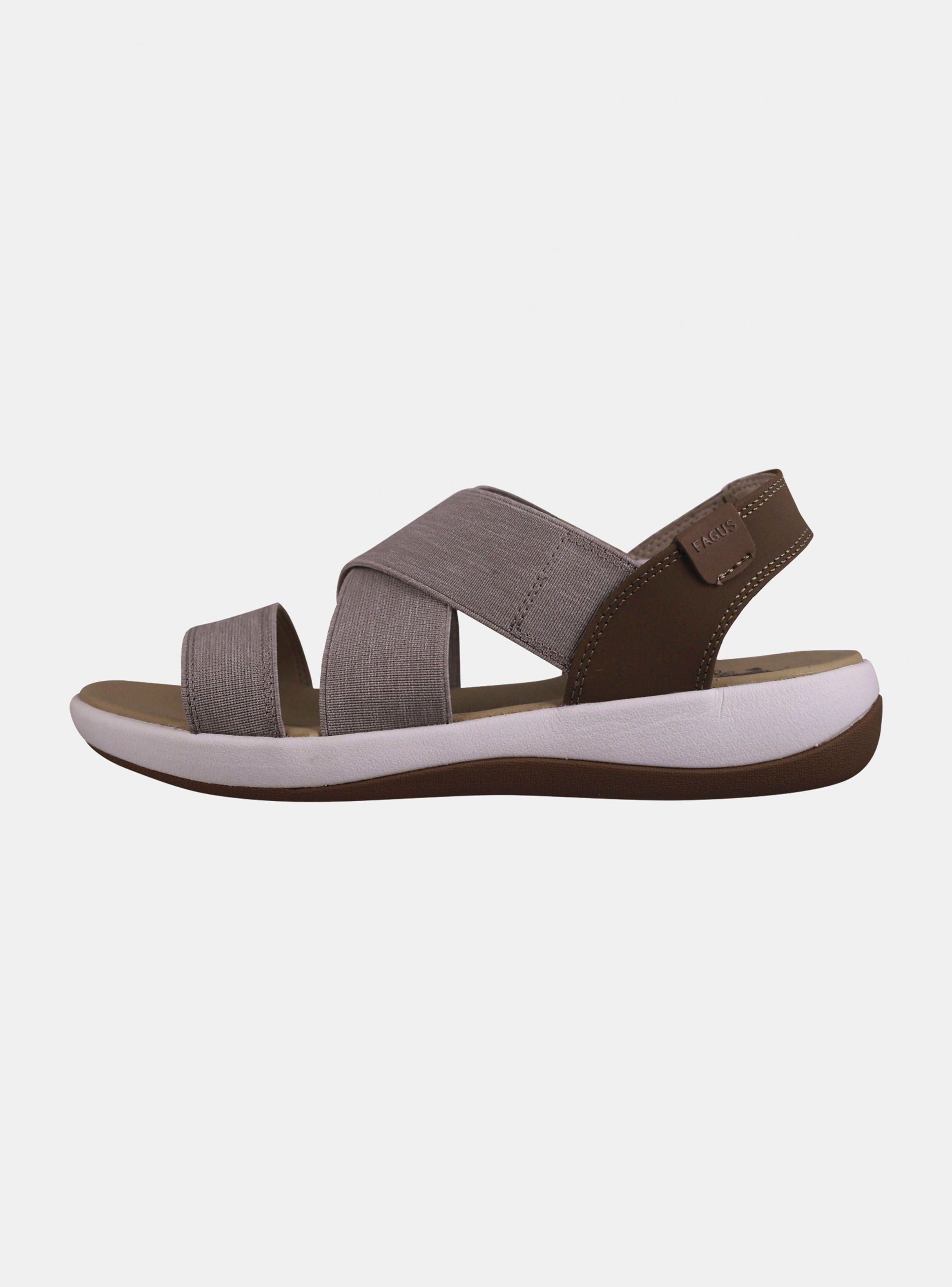 Sandalia Fagus 3SS2121 Gris Mujer-2