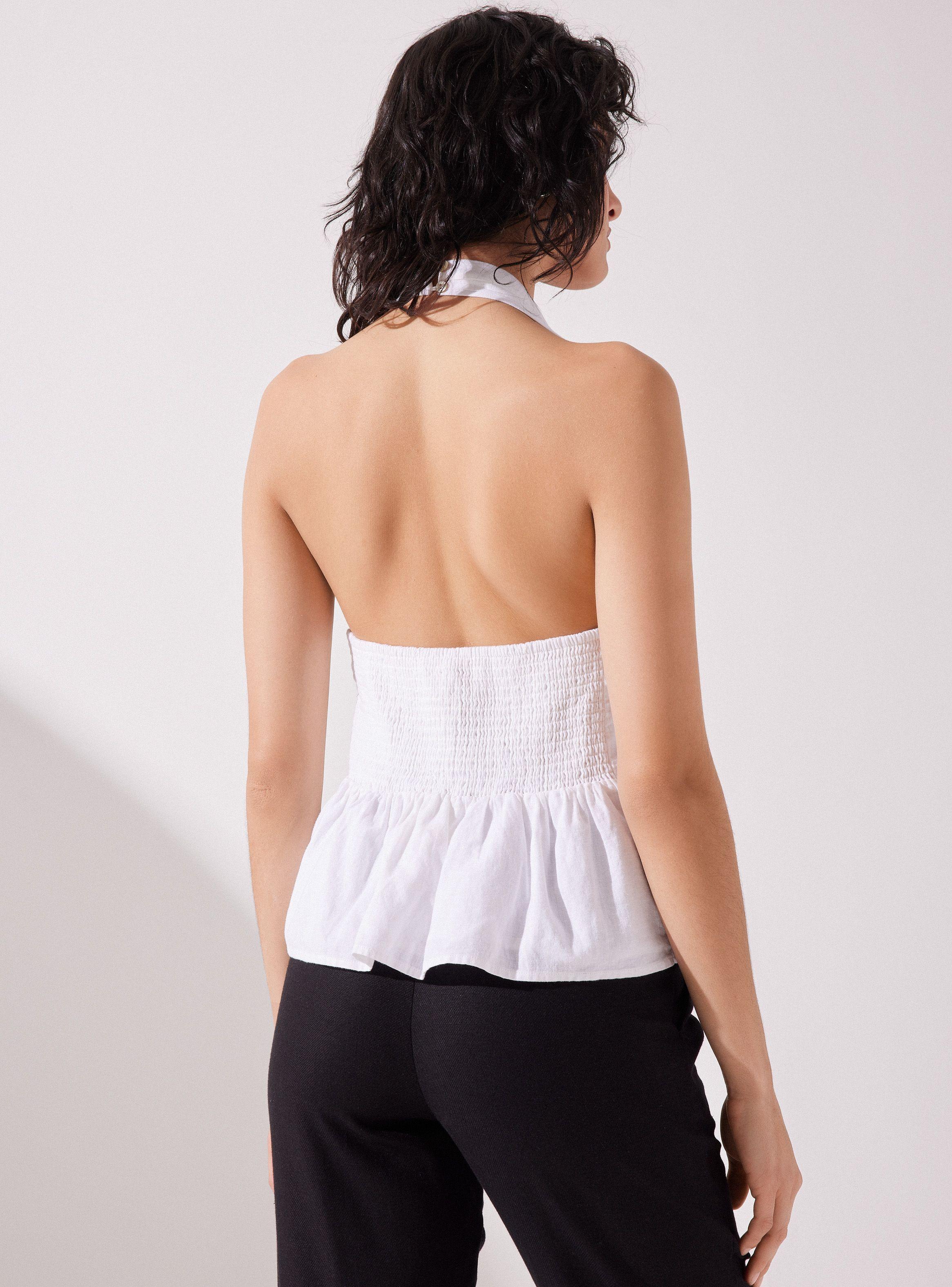 Blusa Lino Espalda Baja-1