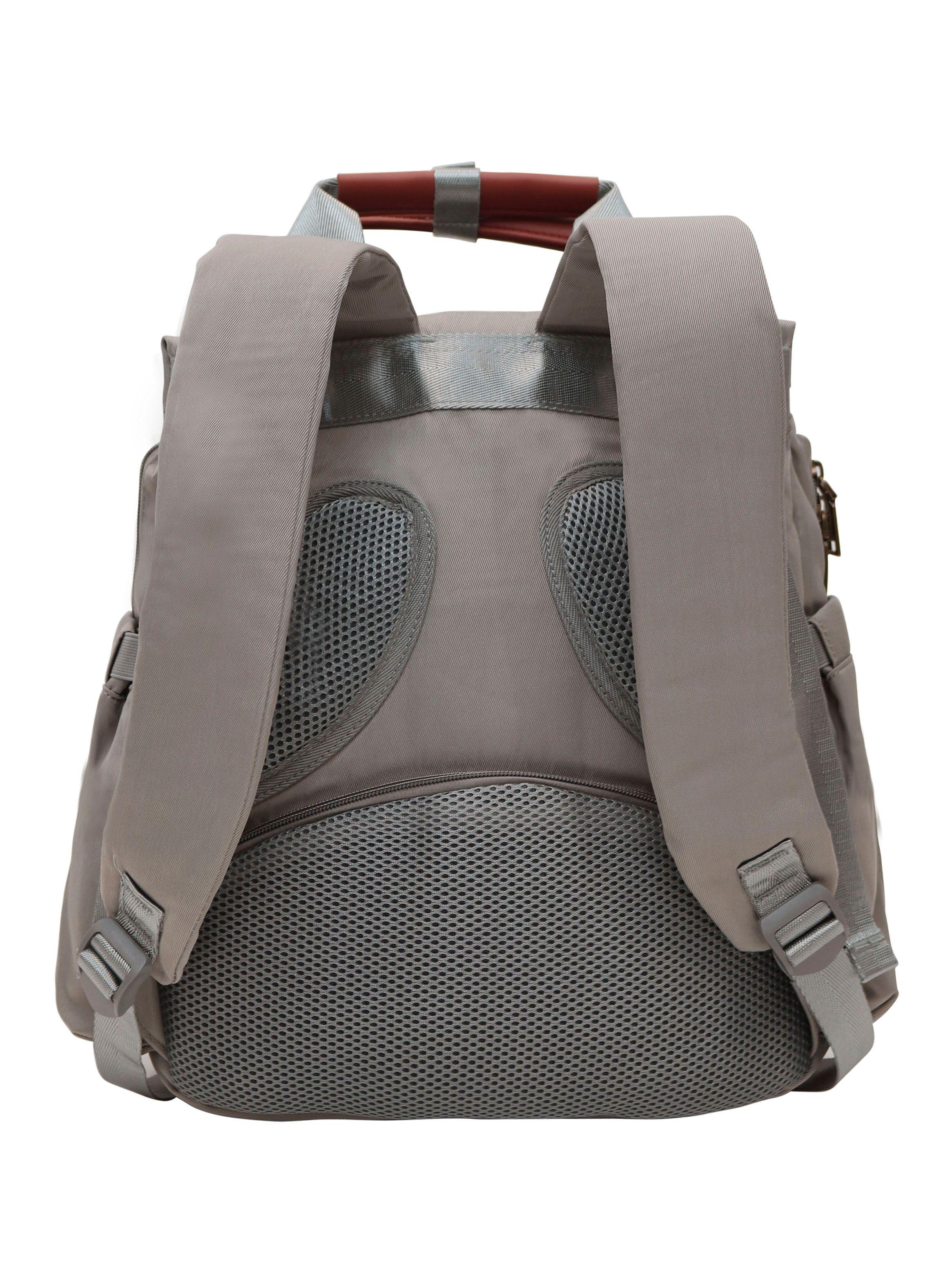 Mochila Maternal Bloom Gris M Head-4