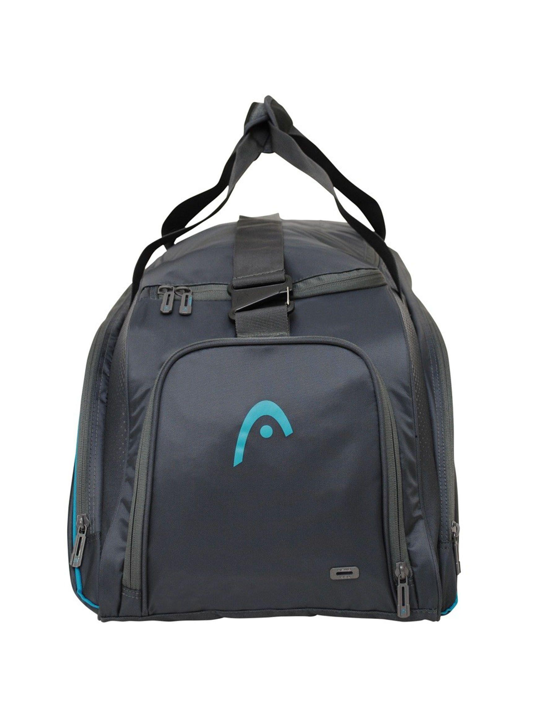 Bolso de Viaje Crossfit 90 L Gris Petroleo Head-2