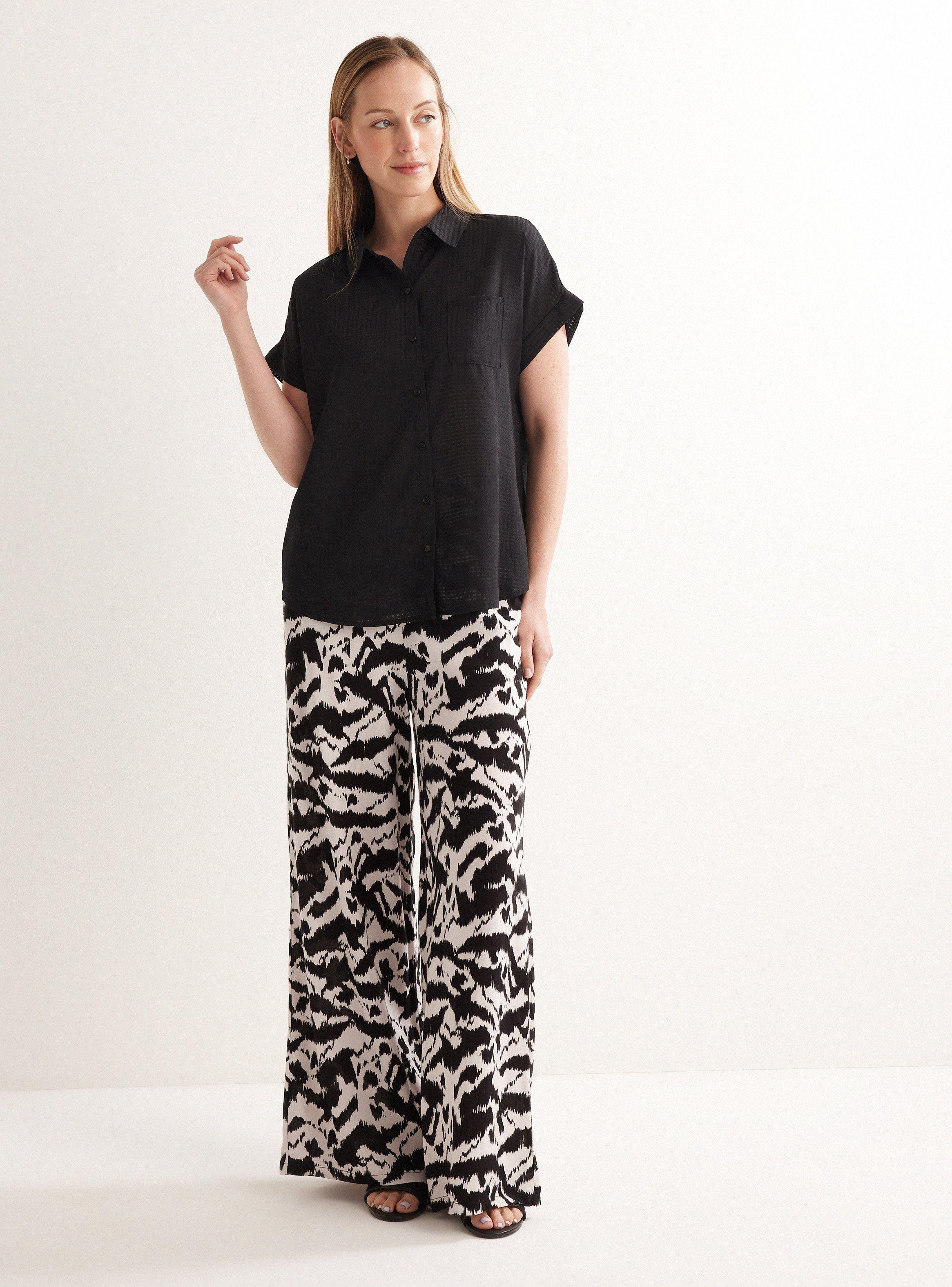 Blusa Bolsillo en Pecho-4