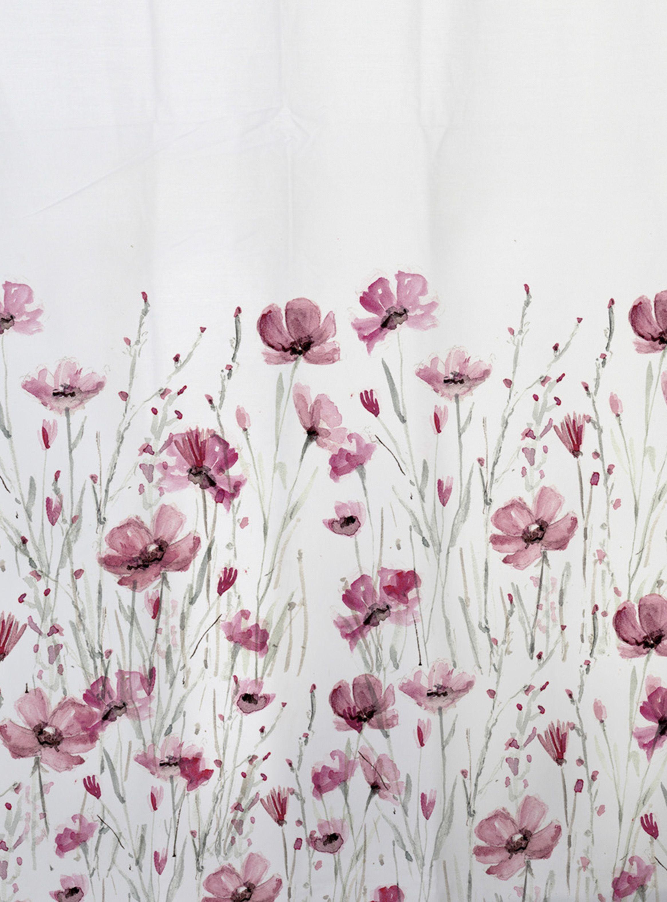Cortina de Baño 180 x 180 cm Florcitas Unicornio-2