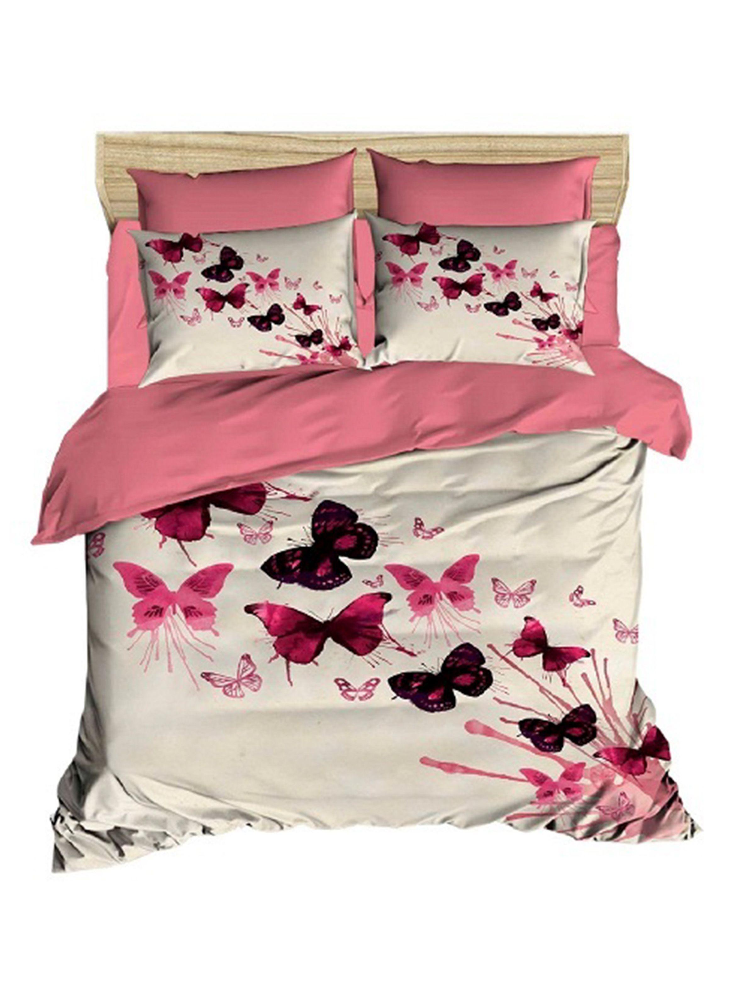 Set Ozinci Funda Plumón + Sábana King Lola Rosado-0