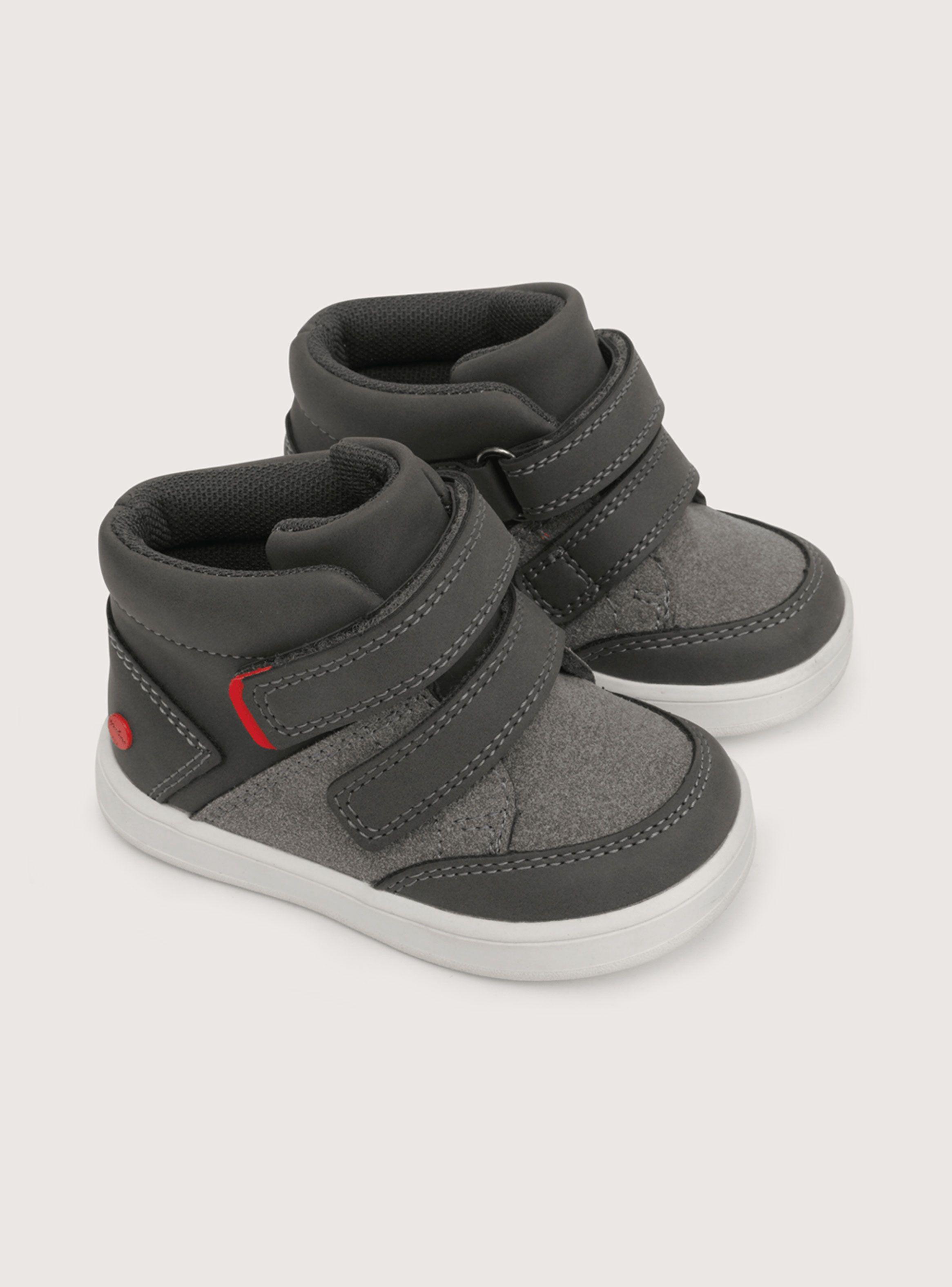 Botín Bicolor Velcro Niño-1