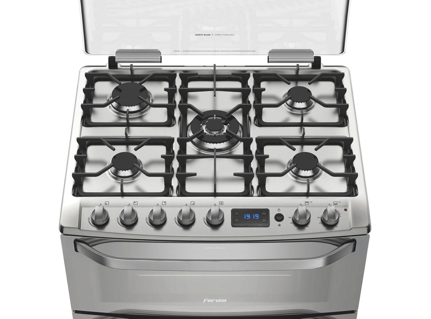Cocina a Gas Fensa 76 XDR 5 Quemadores-2