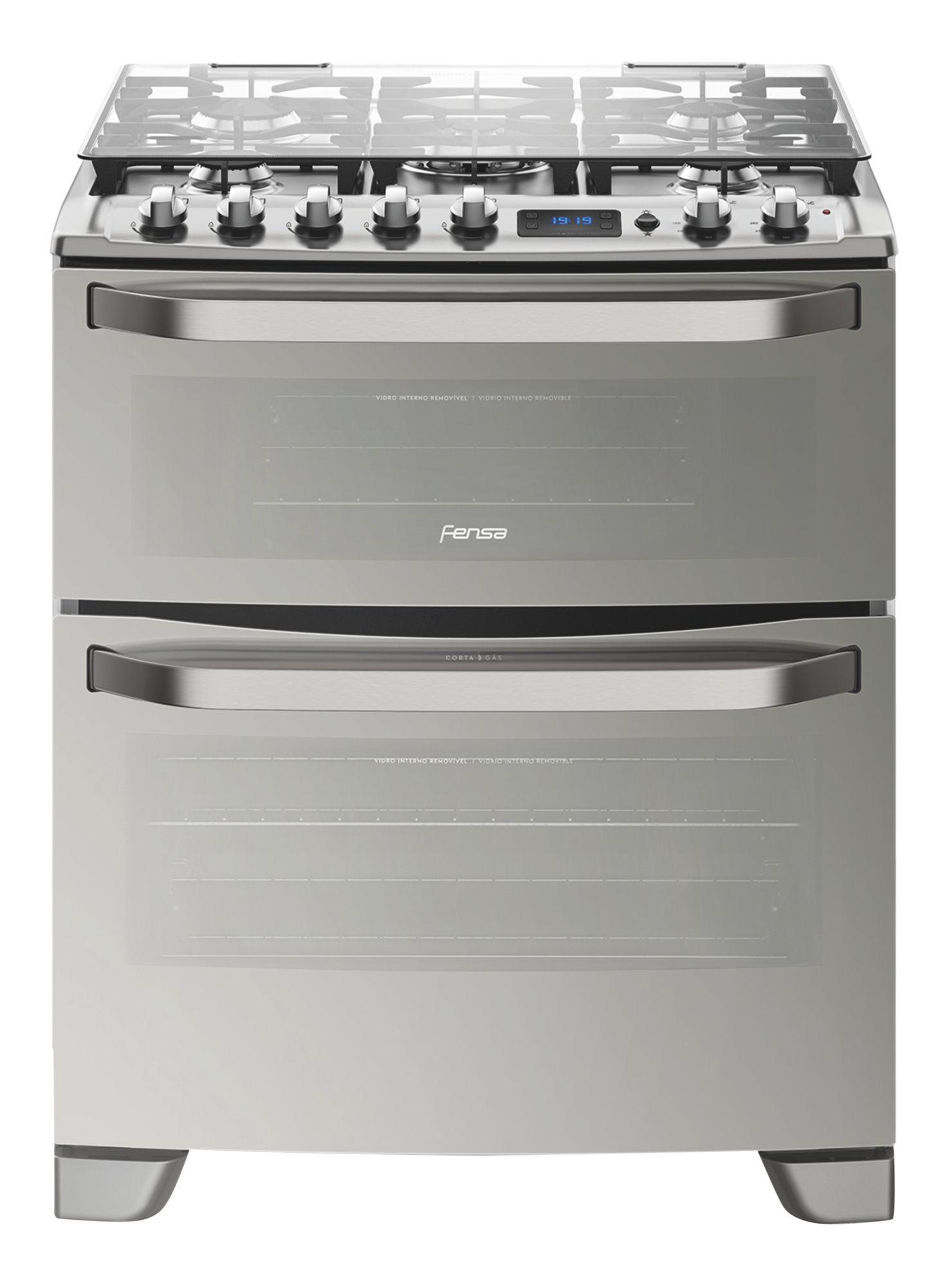 Cocina a Gas Fensa 76 XDR 5 Quemadores-0