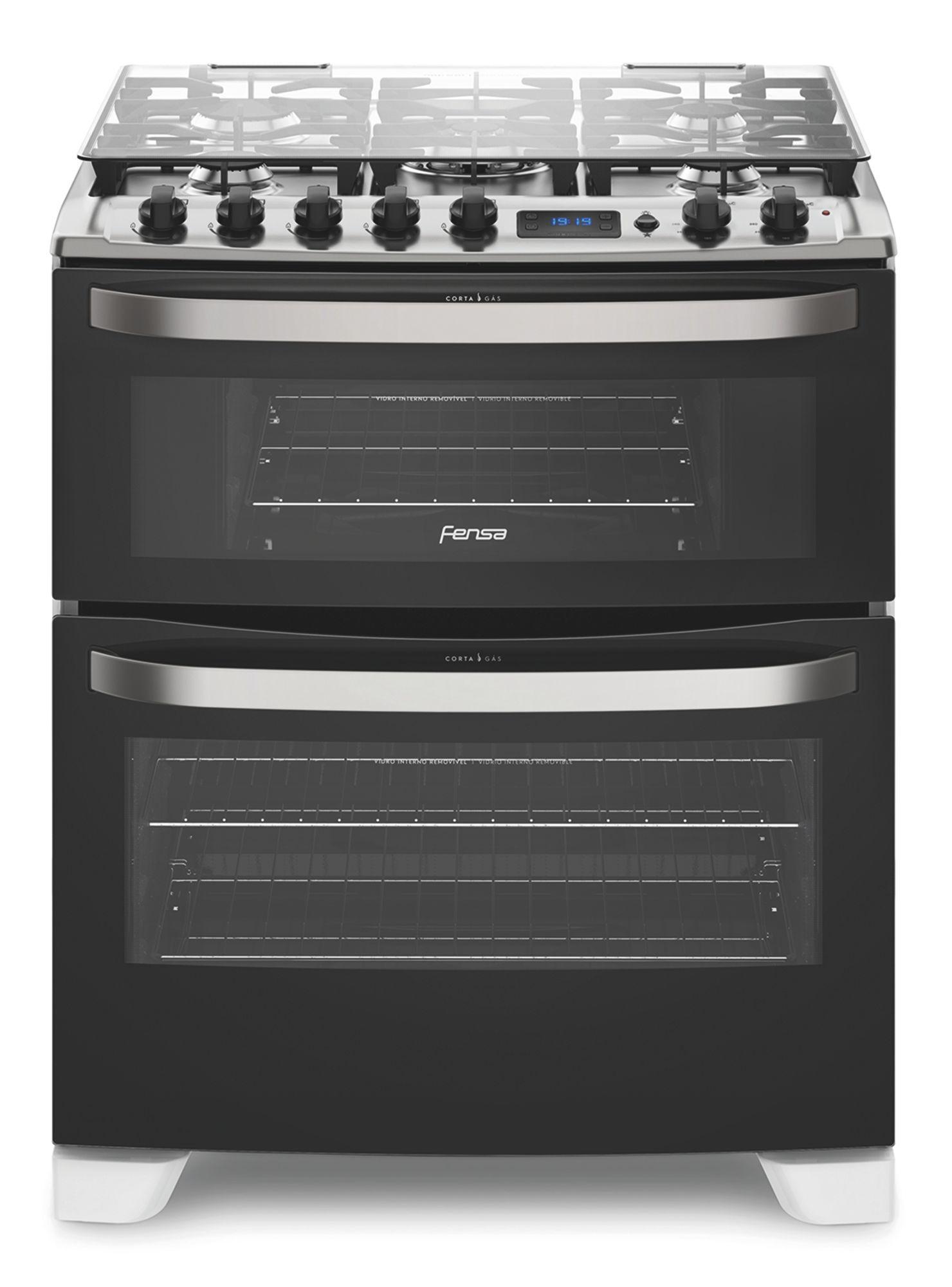 Cocina a Gas Fensa 76BDR 5 Platos-0