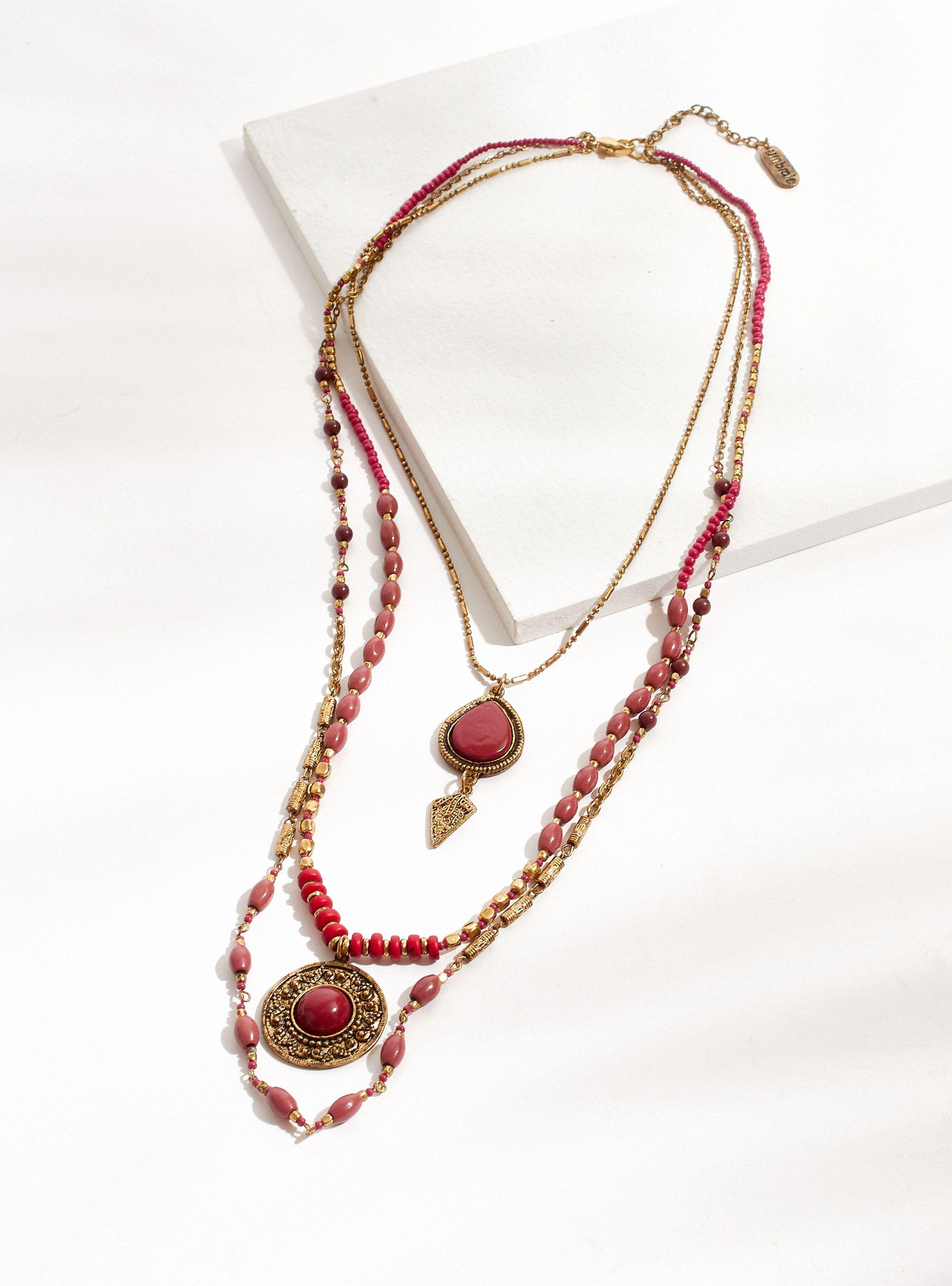 Collar Metal y Piedras-0