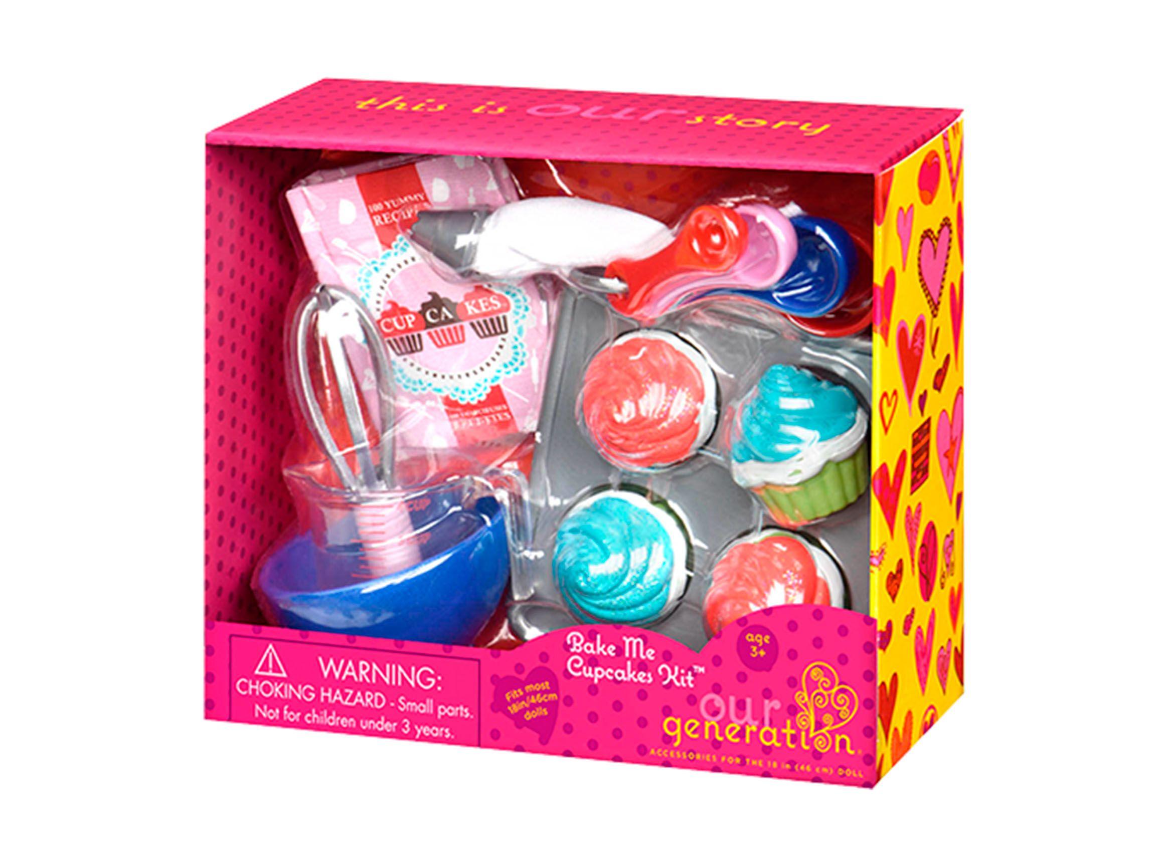 Our Generation Accesorios Coleccionables Cupcakes Caramba-1