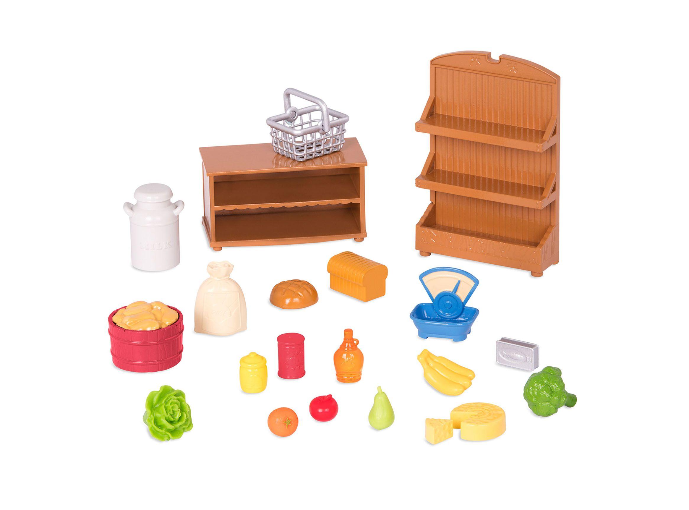 Lil Woodzeez Set Accesorios Supermercado Caramba-2