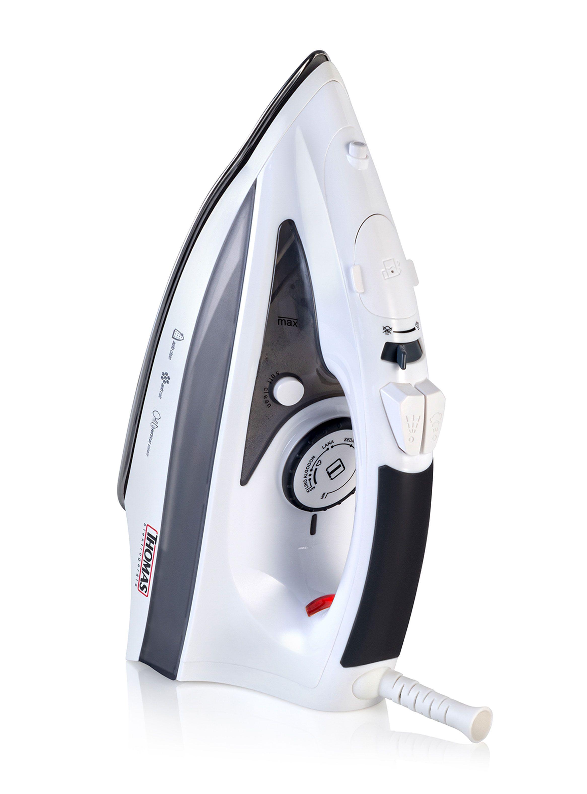 Plancha a Vapor 2000W TH7052 Blanco y Gris-6