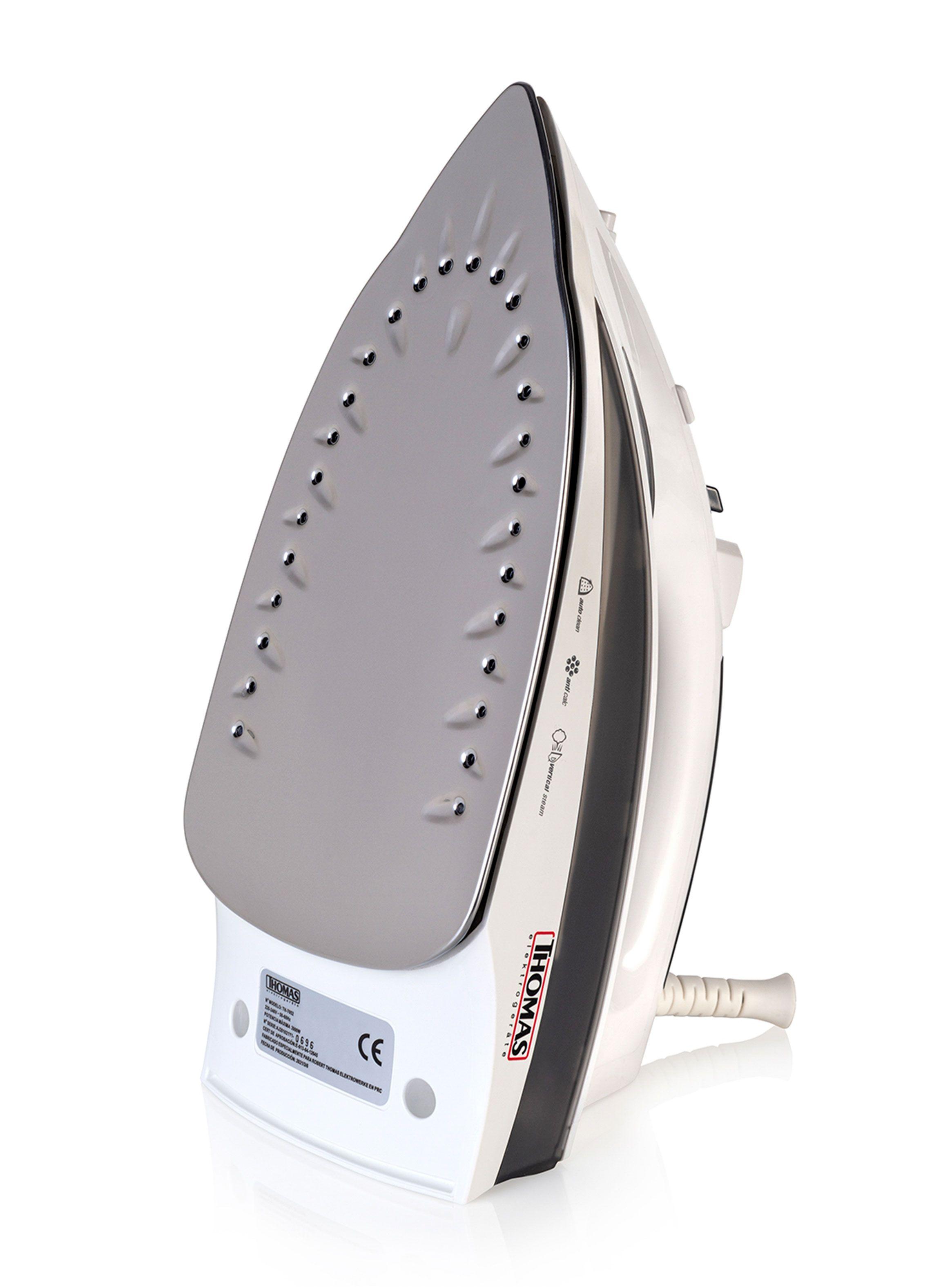 Plancha a Vapor 2000W TH7052 Blanco y Gris-4