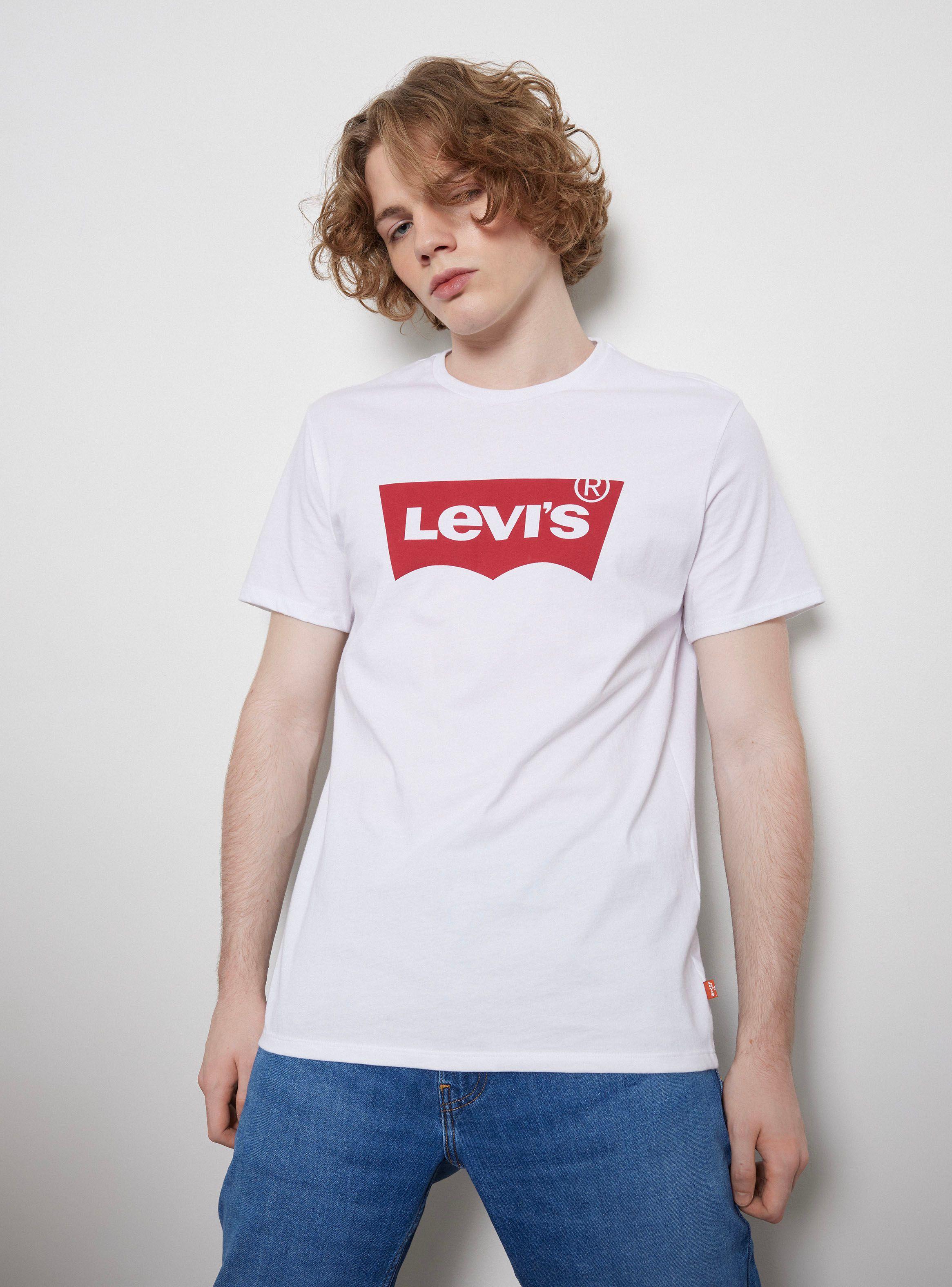 Polera Manga corta Blanca Print Brand-0