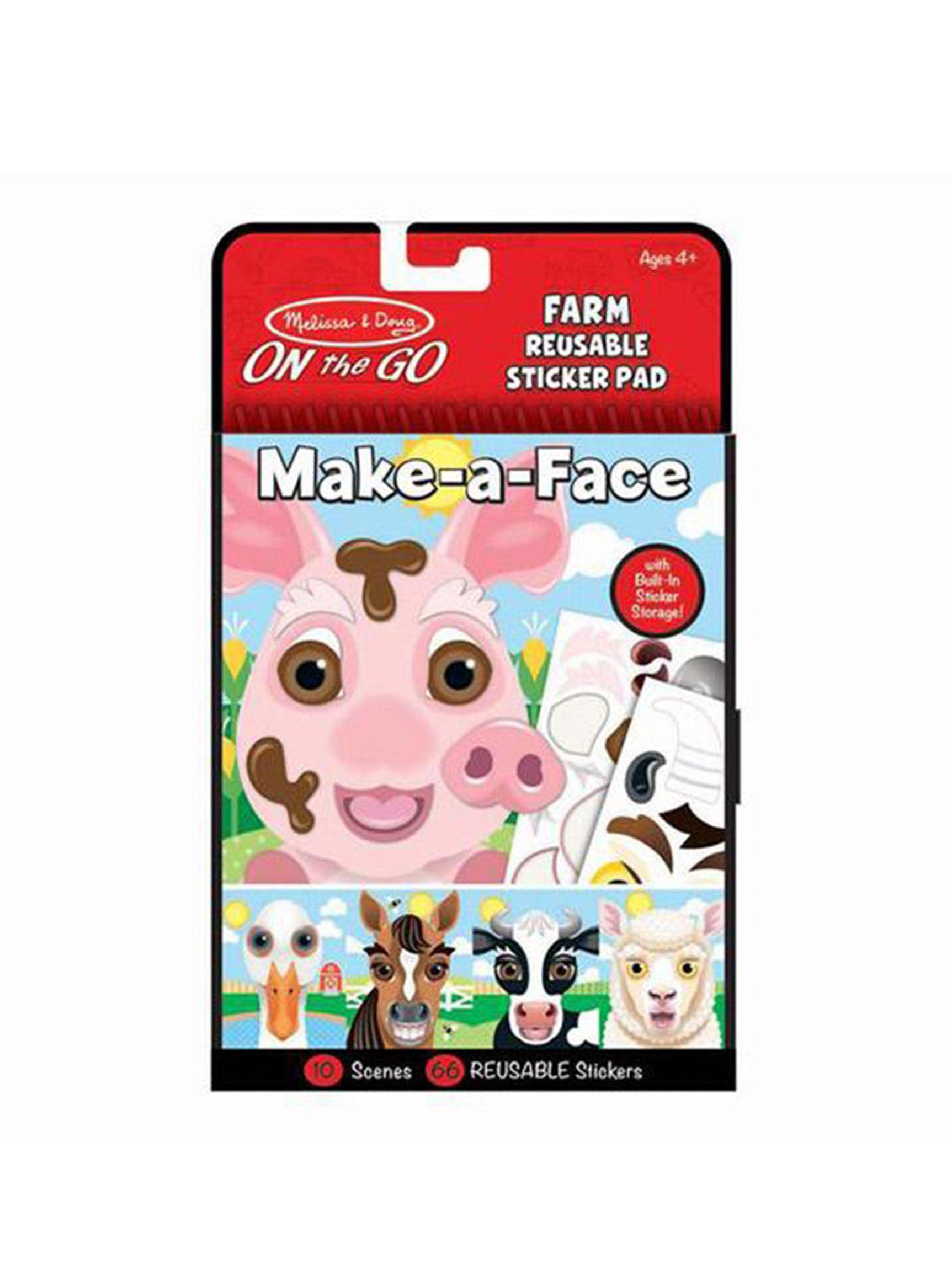Melissa & Doug Stickers caras - Granja Caramba-0